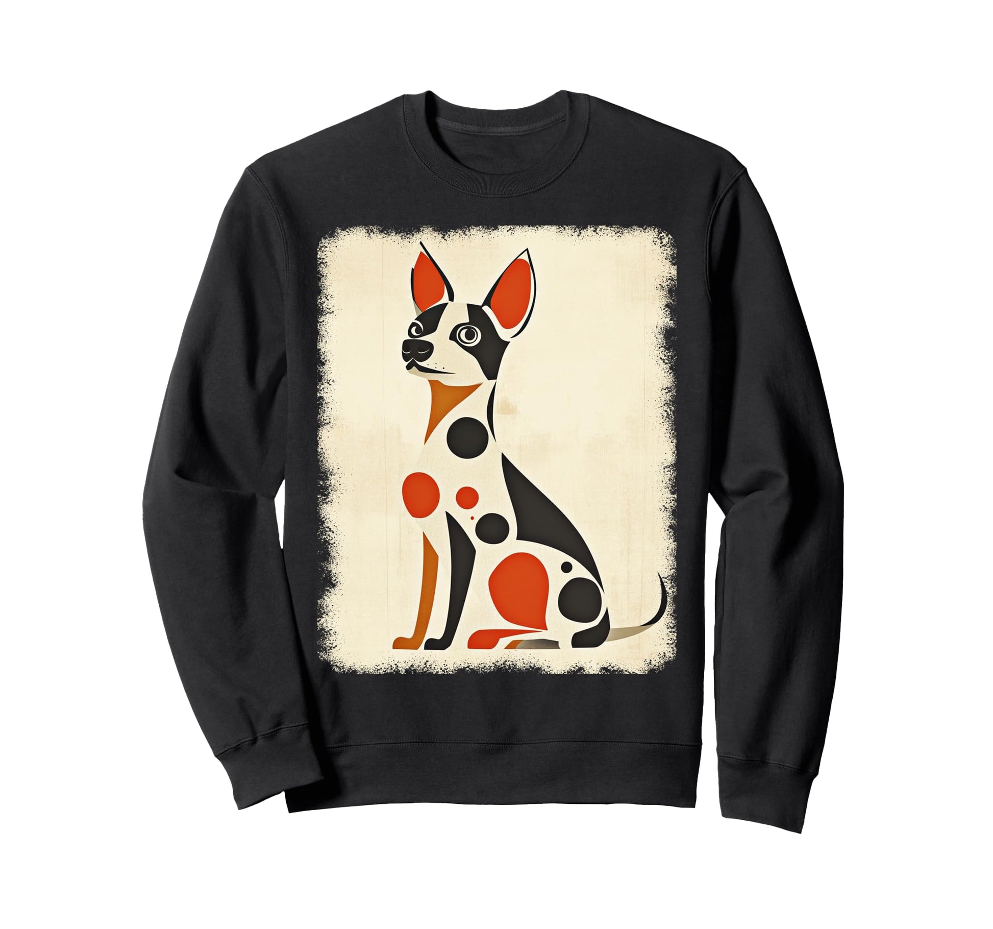 Mid Century Modern Dogs 50S 60S Sweatshirt - Fun Novelty Design for Adults - T-Shirt, Sweatshirt, Hoodie