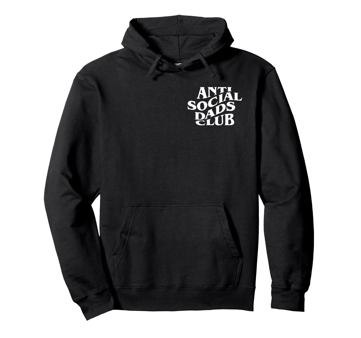 Anti Social Dads Club Funny Fathers Day Hoodie - Fun Novelty Design Unisex - T-Shirt, Sweatshirt, Hoodie