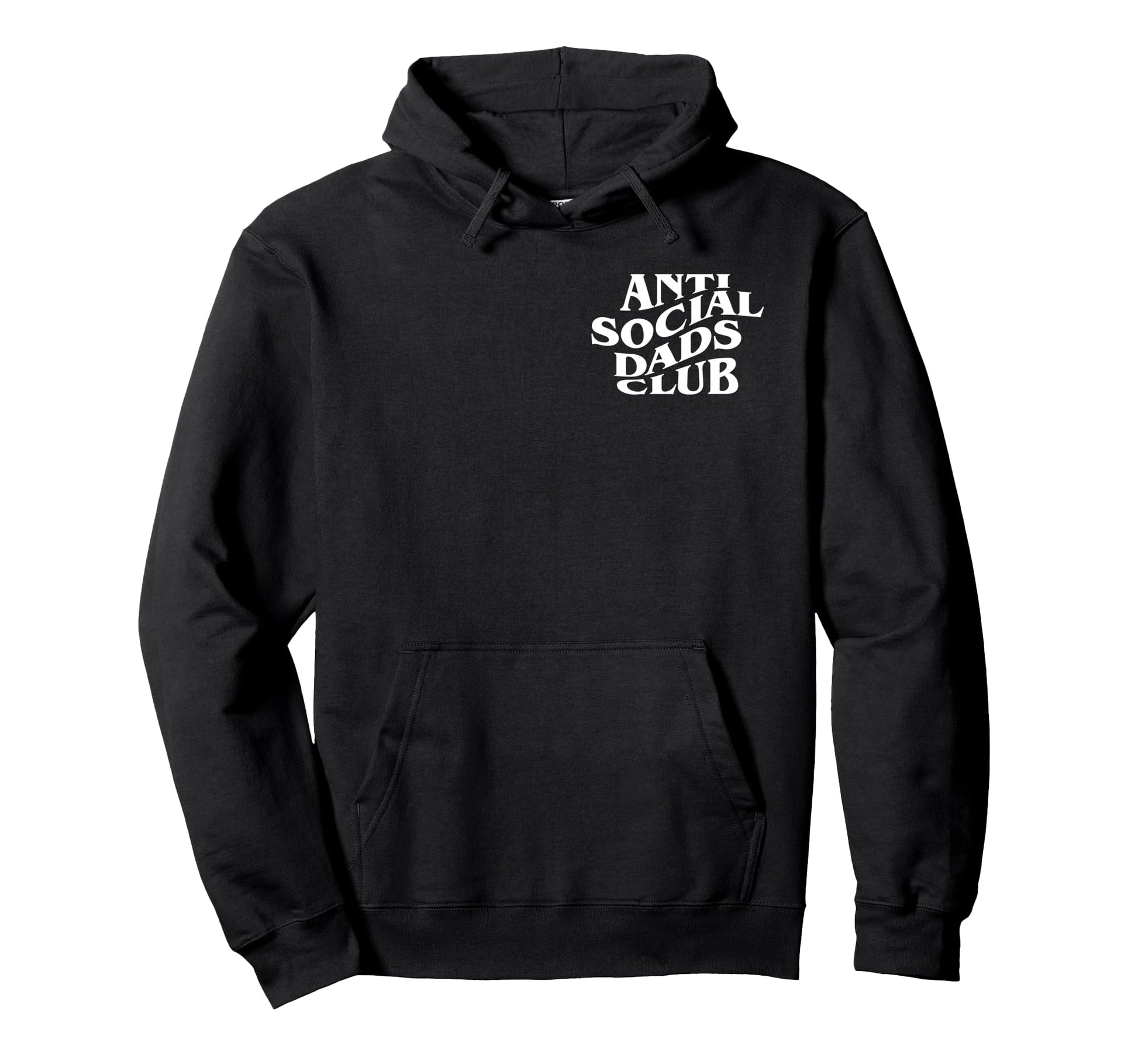 Anti Social Dads Club Funny Fathers Day Hoodie - Fun Novelty Design Unisex - T-Shirt, Sweatshirt, Hoodie