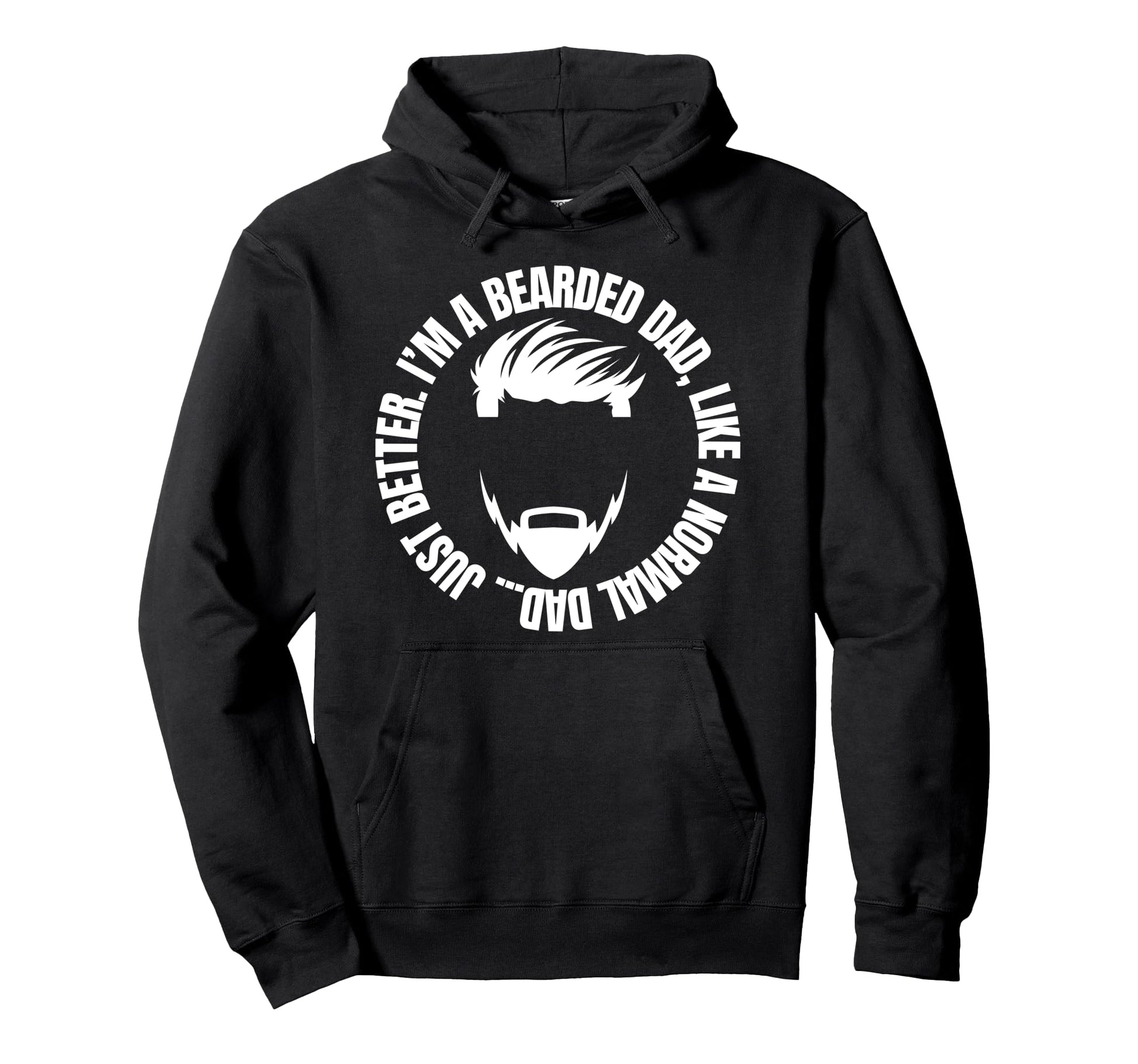 Funny Beard Fathers Gift Tattoo Beards Ink Hoodie - Streetwear Style Unisex - T-Shirt, Sweatshirt, Hoodie