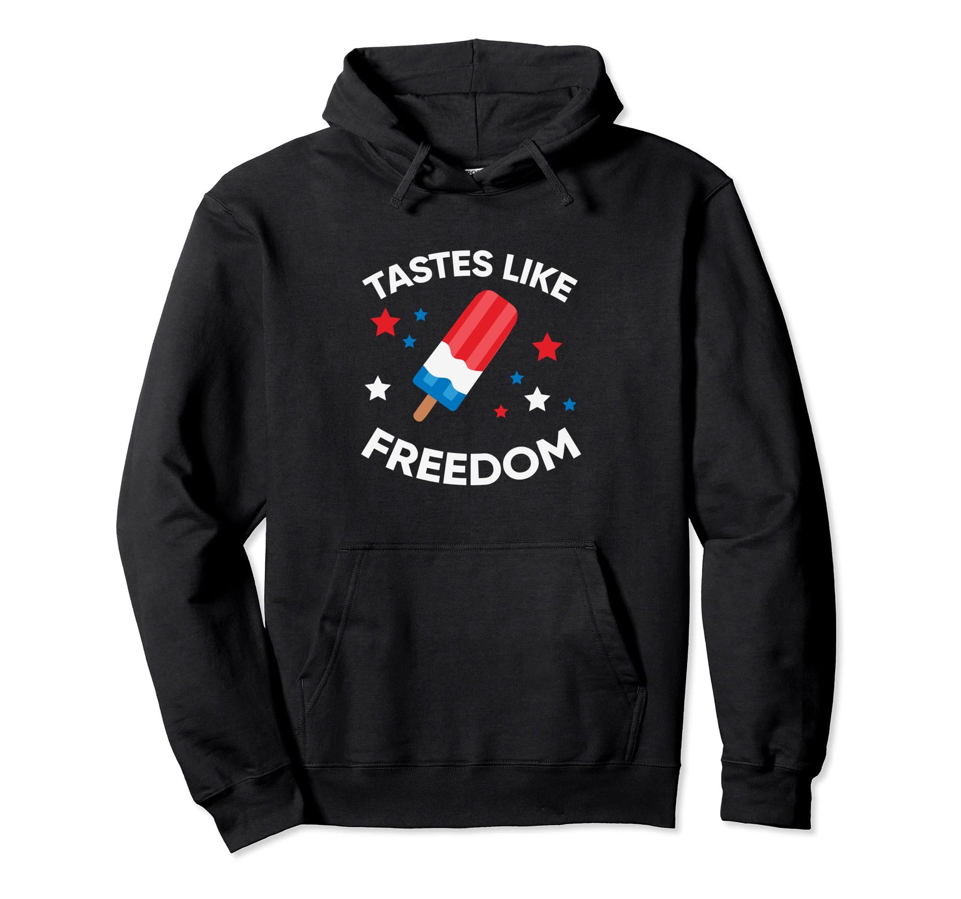 Tastes Like Freedom Red White Blue 4Th July Hoodie - Trendy Graphic Unisex - T-Shirt, Sweatshirt, Hoodie