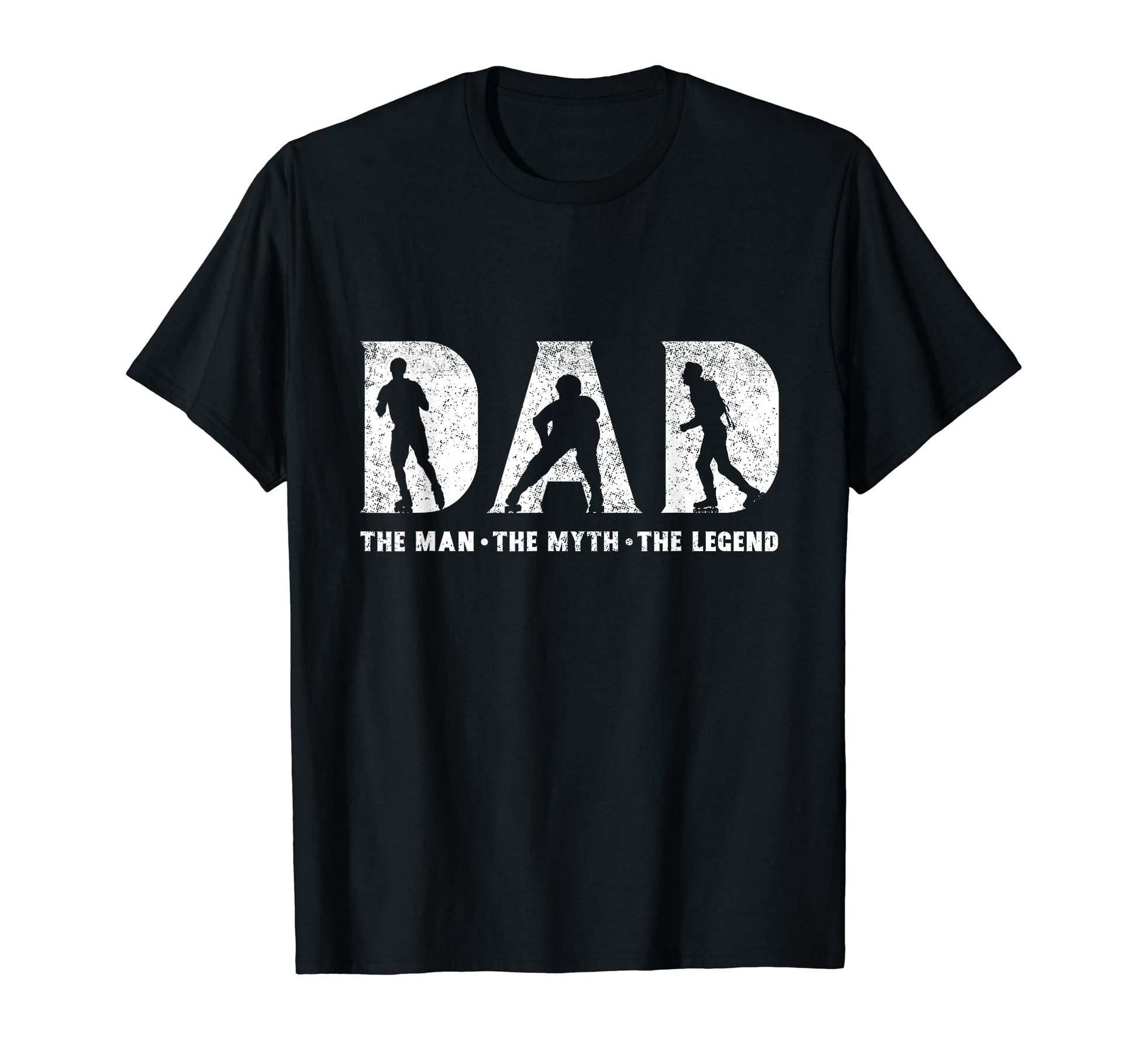Roller Skating Dad Myth Legend T-Shirt - Streetwear Style for Adults - T-Shirt, Sweatshirt, Hoodie