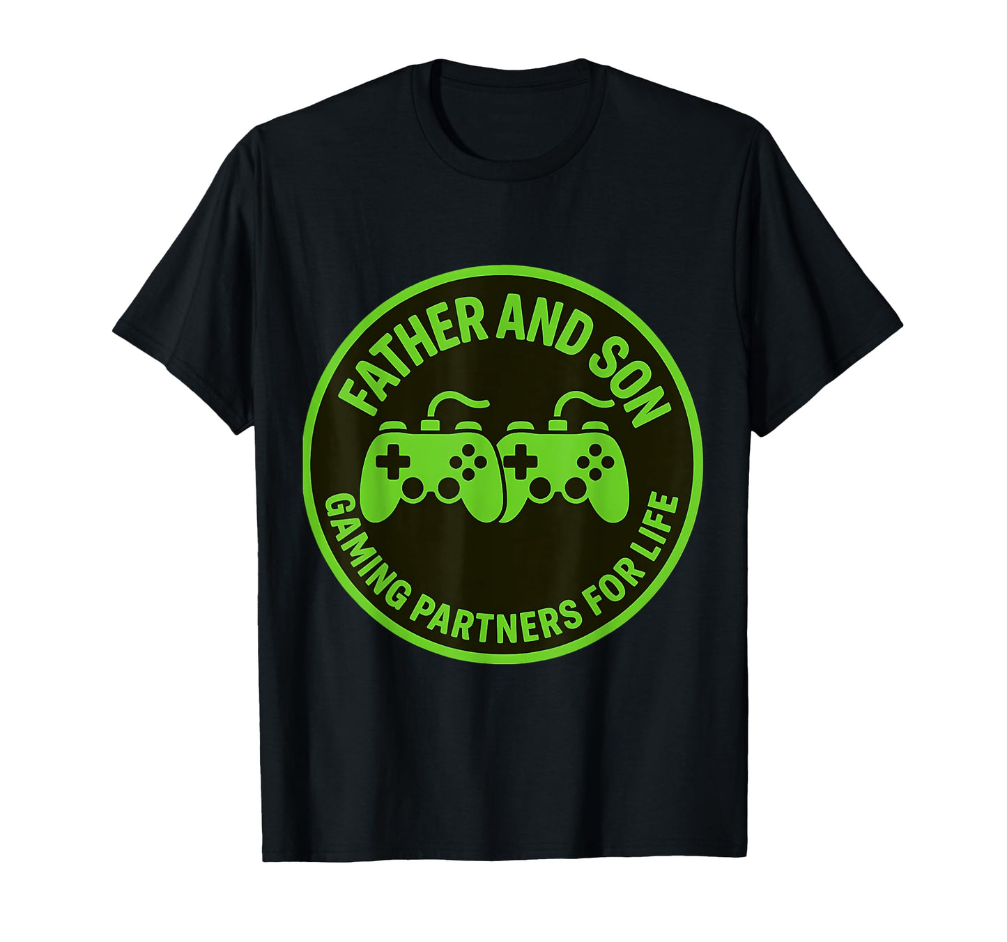 Father And Son Gaming Partners T-Shirt - Fun Novelty Design for Adults - T-Shirt, Sweatshirt, Hoodie
