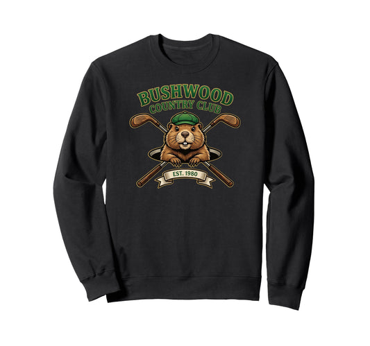 Bushwood Country Club Est 1980 Gopher Sweatshirt - Graphic Print Unisex - T-Shirt, Sweatshirt, Hoodie