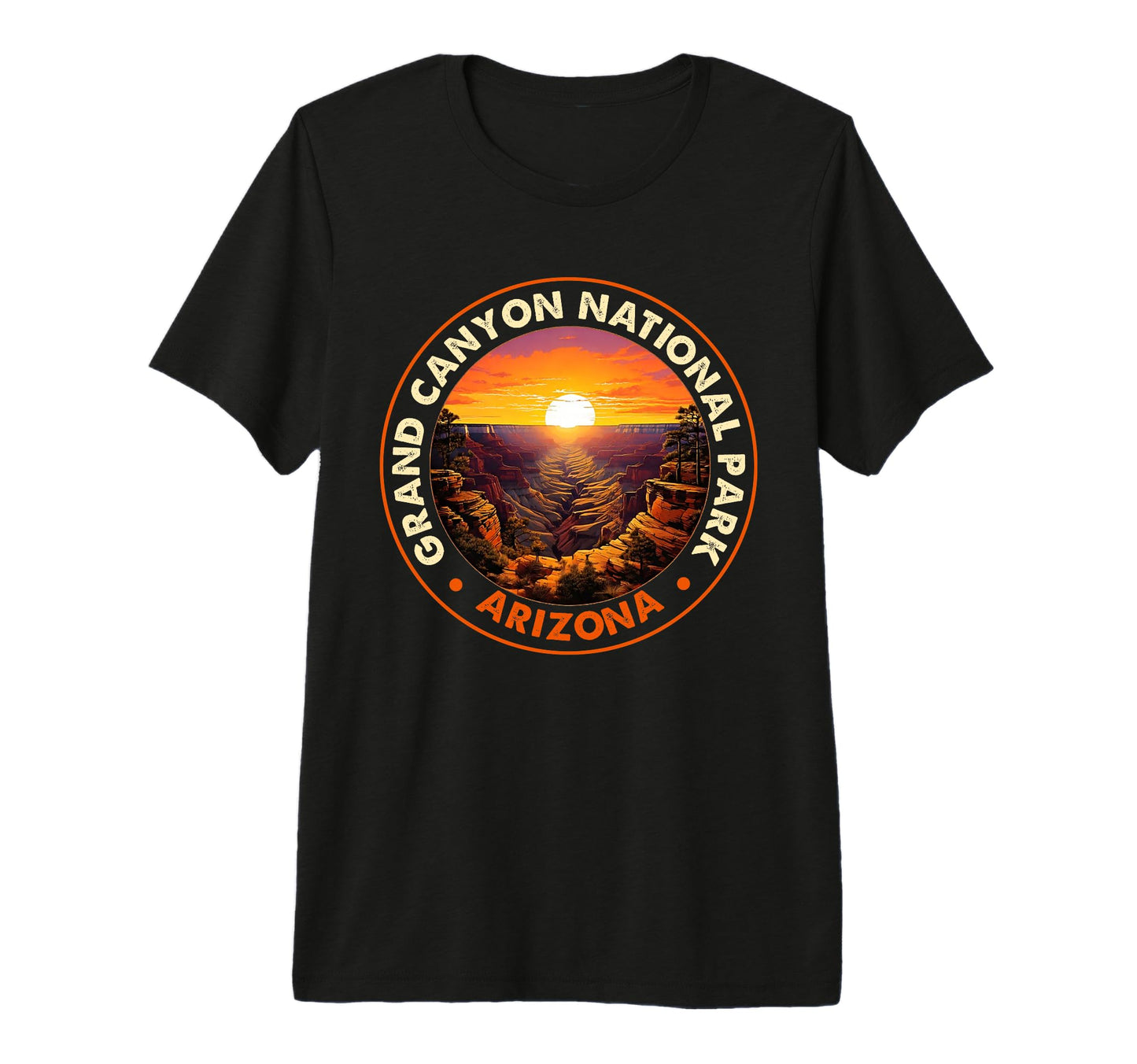Grand Canyon National Park Arizona T-Shirt - Fun Novelty Design for Adults - T-Shirt, Sweatshirt, Hoodie