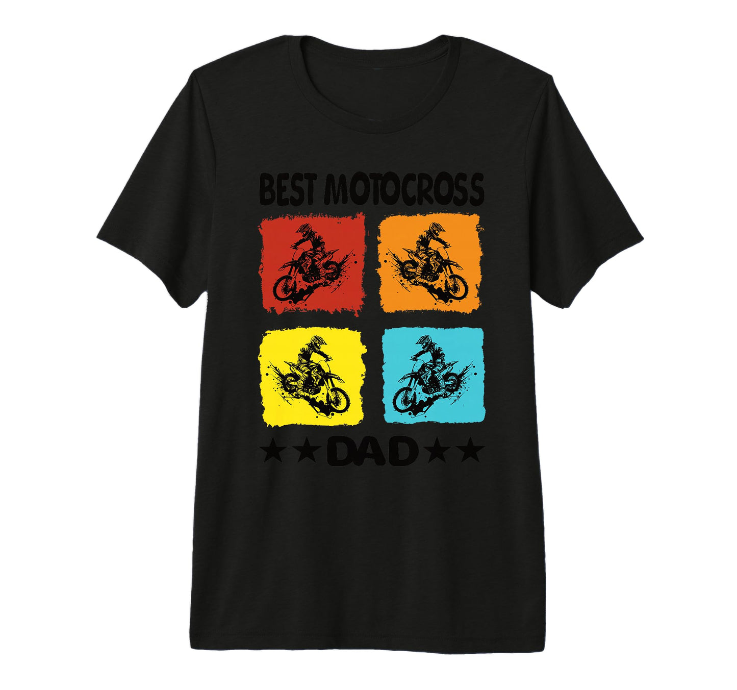 Best Motocross Dad Motocross Bike T-Shirt - Streetwear Style for Adults - T-Shirt, Sweatshirt, Hoodie