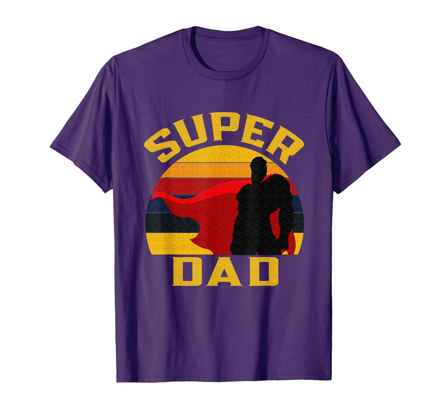Super Dad Father Superhero And Best T-Shirt - Graphic Print for Adults - T-Shirt, Sweatshirt, Hoodie
