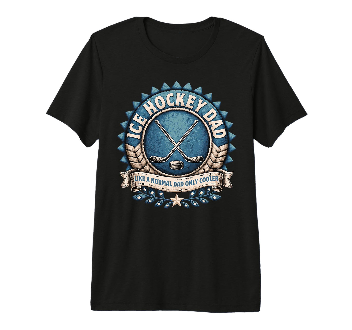 Like Normal Dad Only Cooler Usa Ice T-Shirt - Custom Art Print Unisex - T-Shirt, Sweatshirt, Hoodie