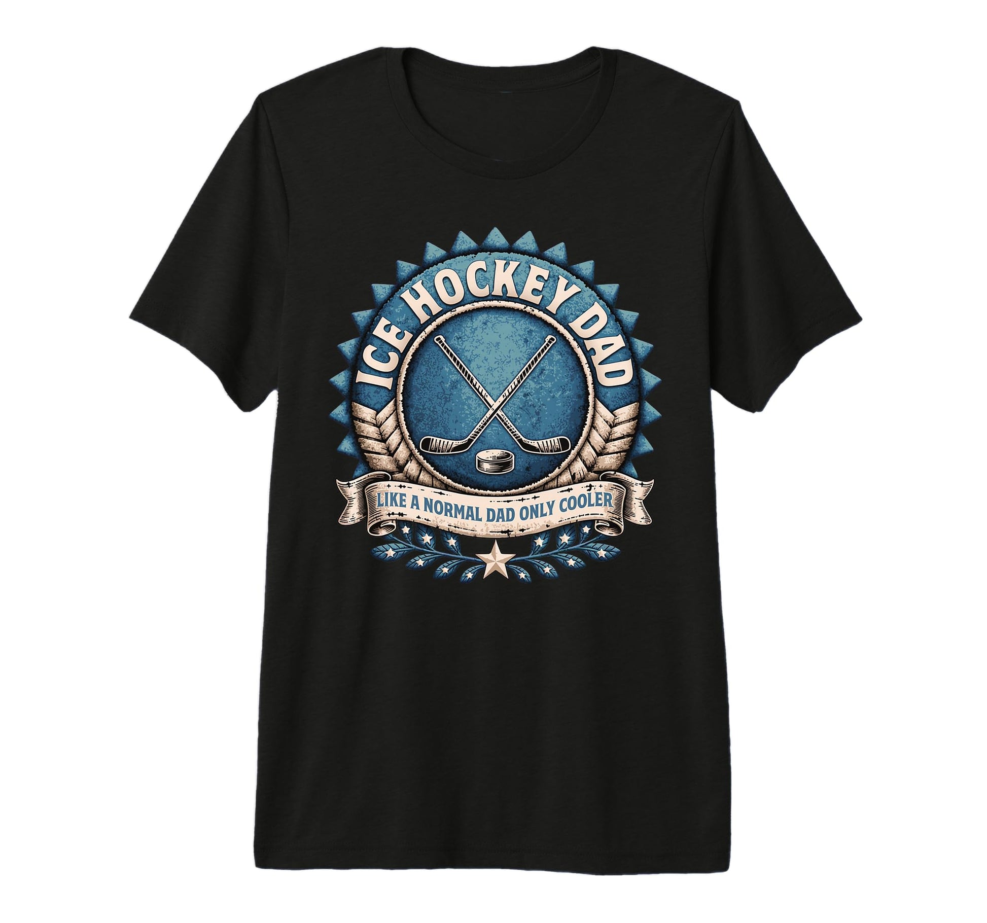 Like Normal Dad Only Cooler Usa Ice T-Shirt - Custom Art Print Unisex - T-Shirt, Sweatshirt, Hoodie