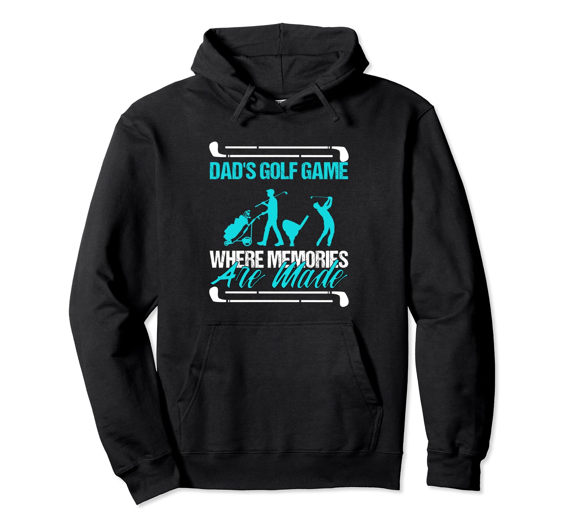 Funny Golfing Dads Golf Game Where Hoodie - Trendy Graphic for Adults - T-Shirt, Sweatshirt, Hoodie