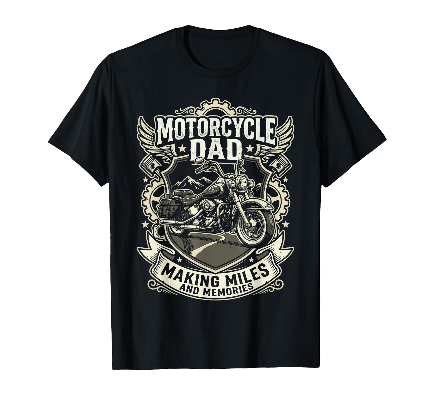 Motorcycle Dad Motorcyle Rider Daddy T-Shirt - Fun Novelty Design Unisex - T-Shirt, Sweatshirt, Hoodie