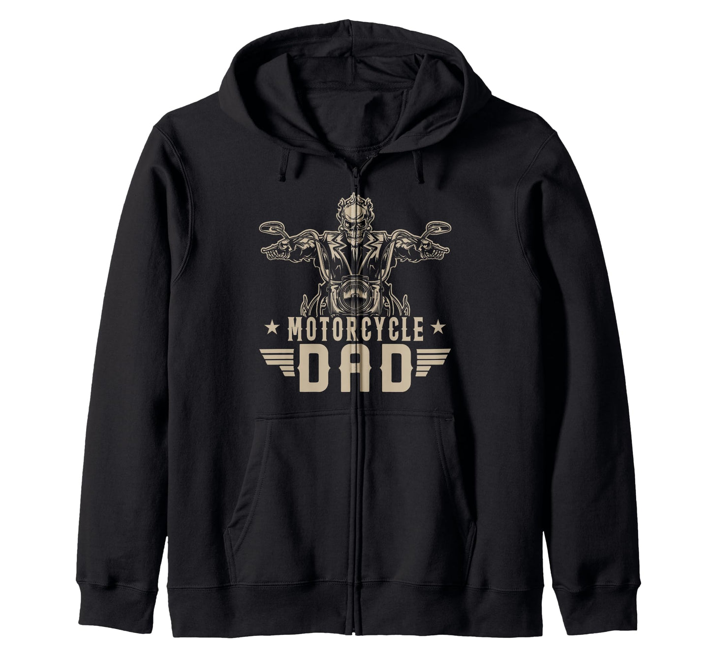 Motorcycle Dad Biker Rider Gift Father T-Shirt - Streetwear Style Unisex - T-Shirt, Sweatshirt, Hoodie