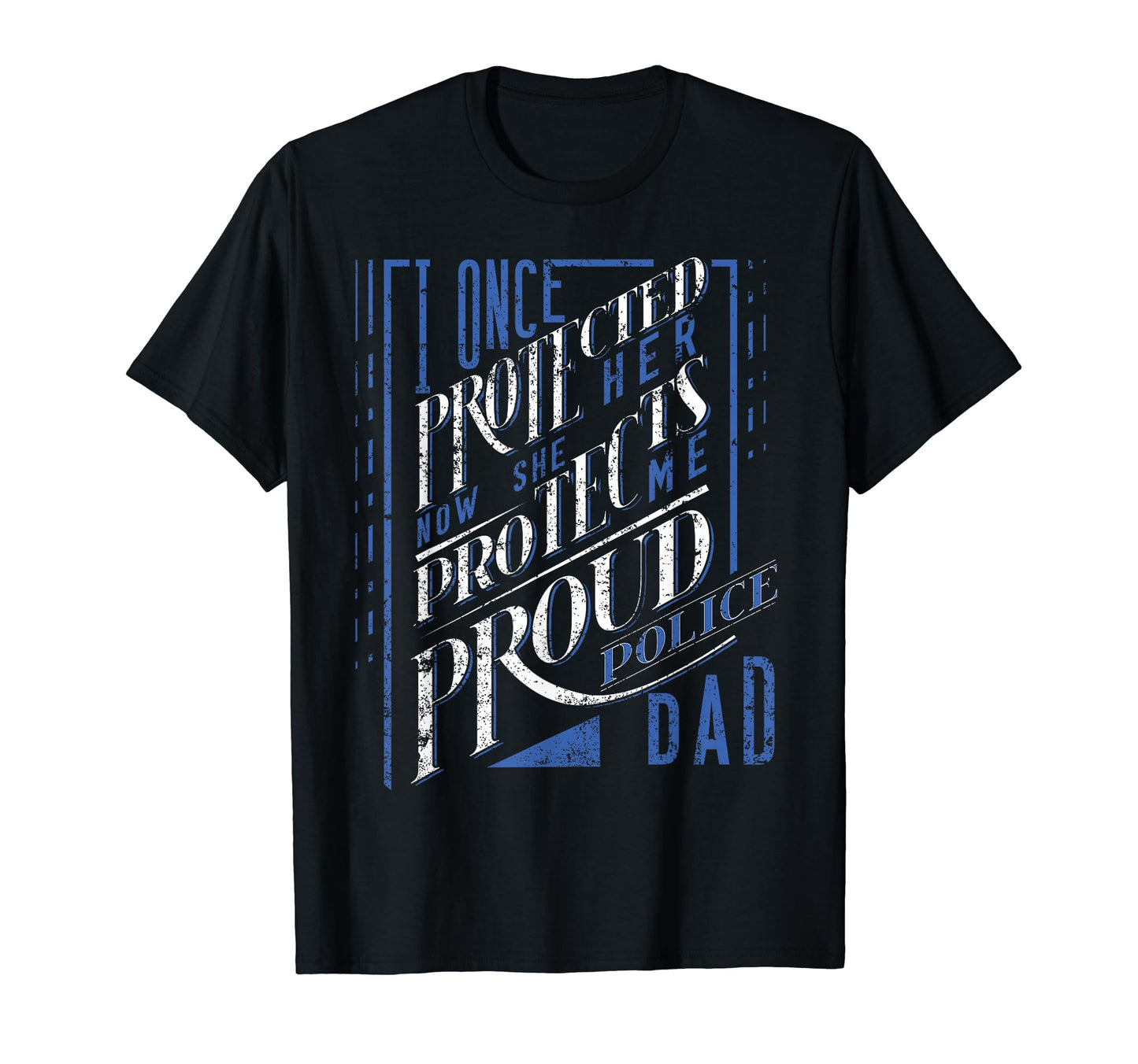 Police Officer Dad My Female Police Sweatshirt - Trendy Graphic Unisex - T-Shirt, Sweatshirt, Hoodie