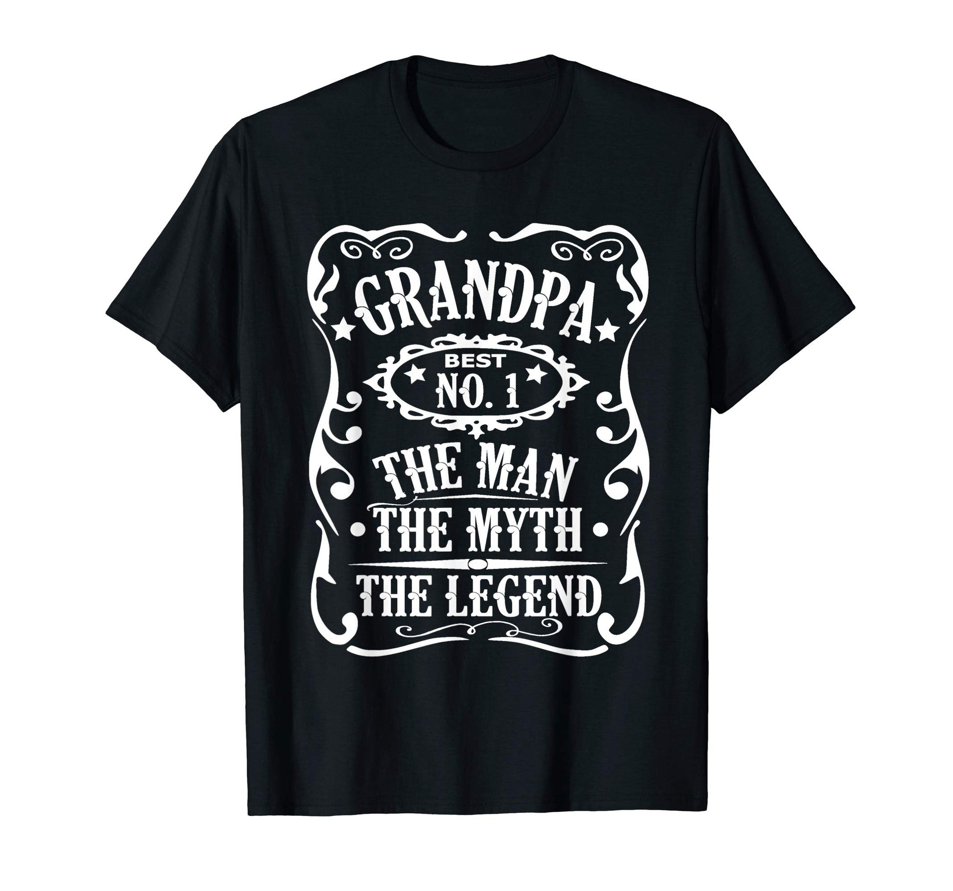 Mens Funny Grandpa Myth Legend Fathers T-Shirt - Unique Graphic Men Women - T-Shirt, Sweatshirt, Hoodie