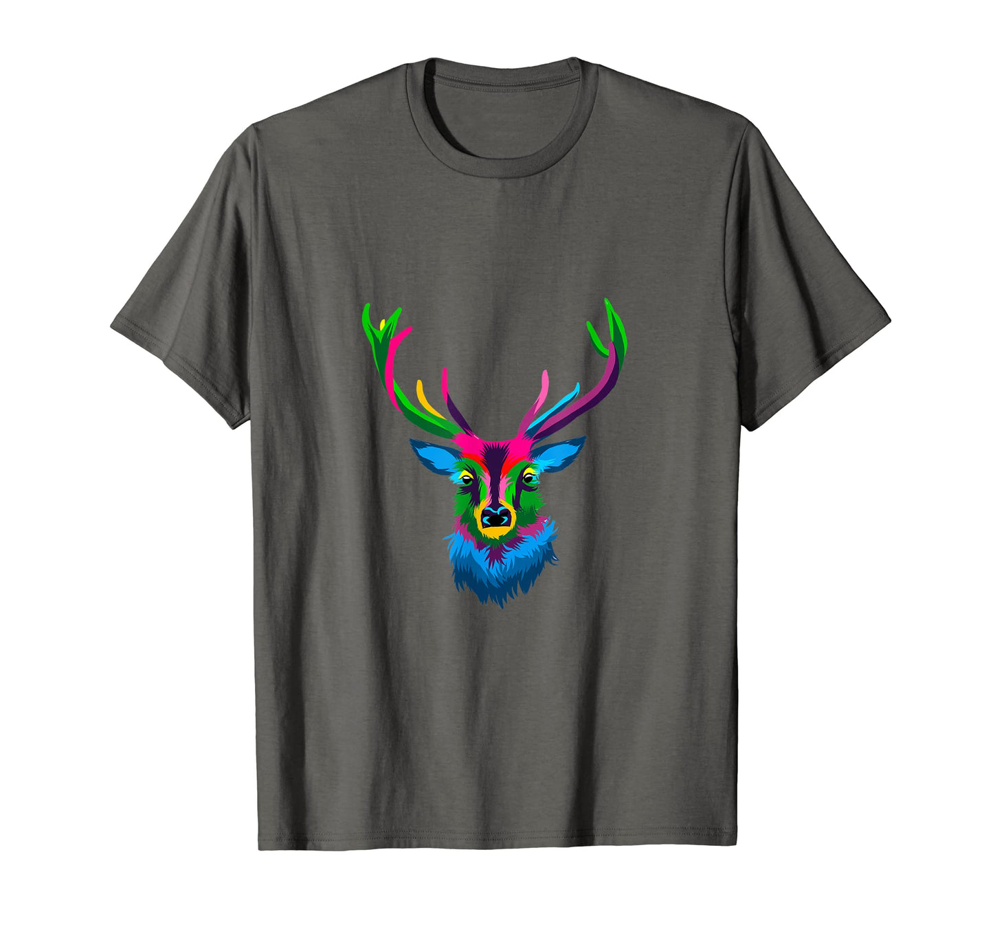 Pop Art Deer Motif Deer Red Deer T-Shirt - Fun Novelty Design Unisex - T-Shirt, Sweatshirt, Hoodie