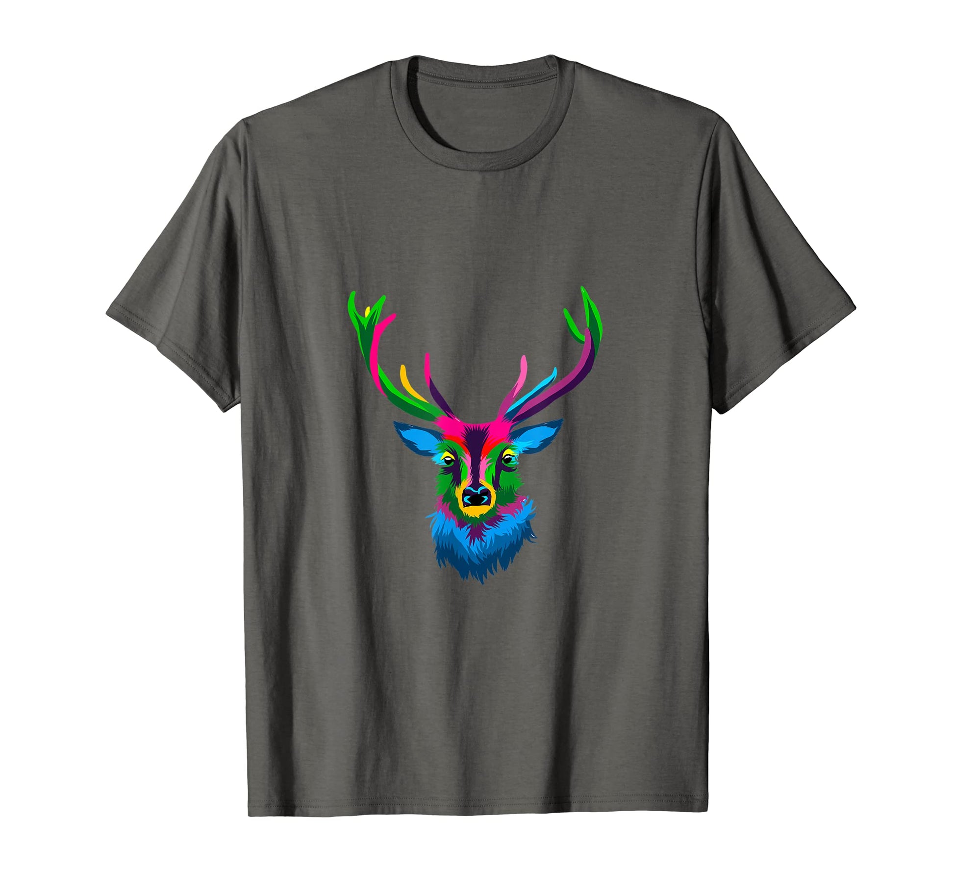 Pop Art Deer Motif Deer Red Deer T-Shirt - Fun Novelty Design Unisex - T-Shirt, Sweatshirt, Hoodie