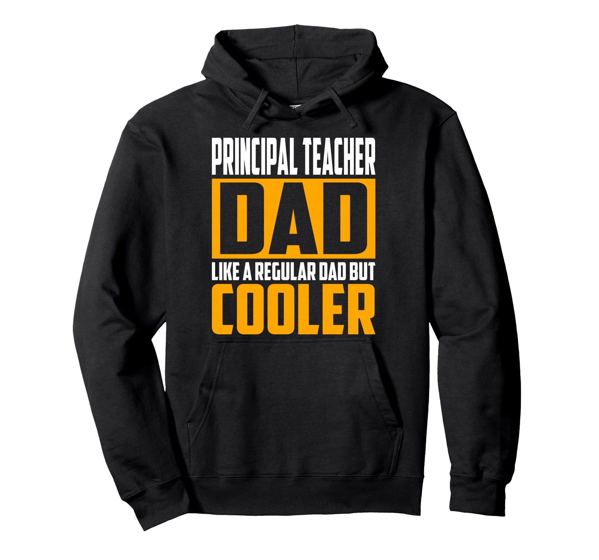 Principal Teacher Dad Like Regular Dad Hoodie - Minimalist Print Men Women - T-Shirt, Sweatshirt, Hoodie