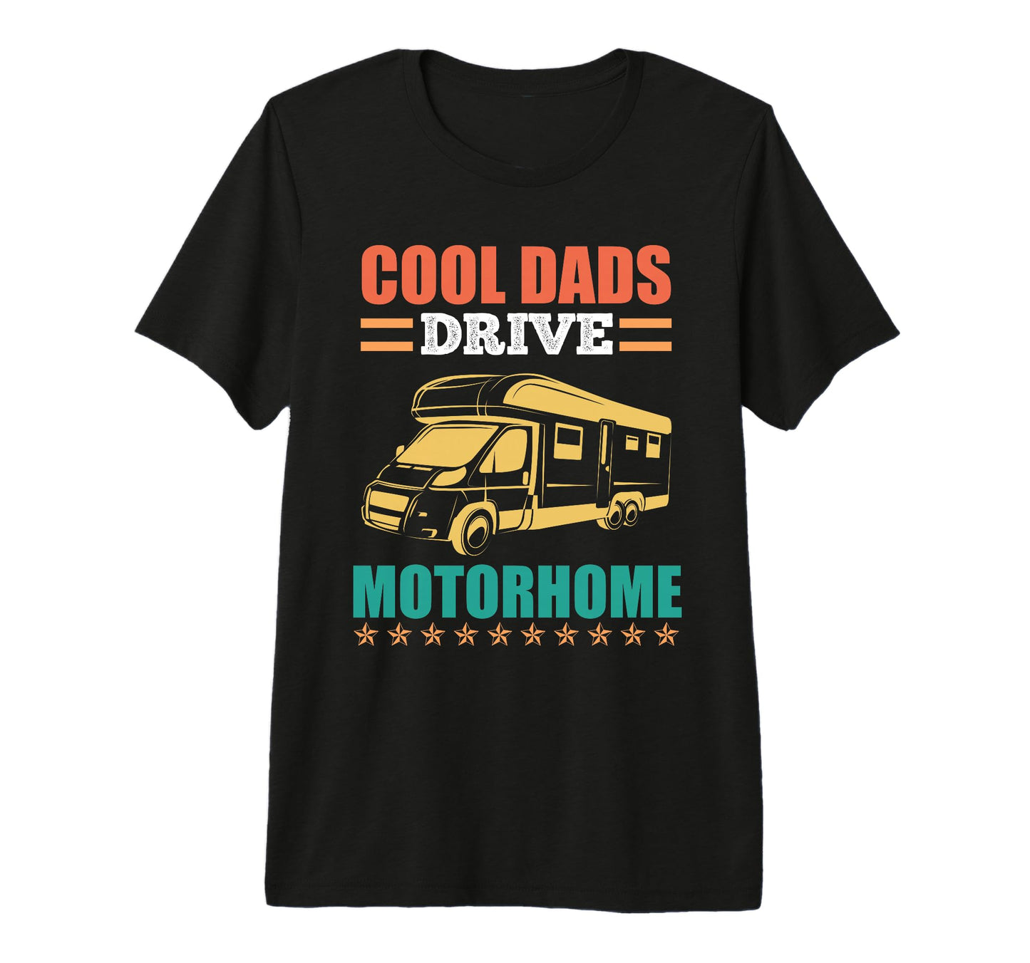 Dads Drive Motorhome Camper Camper T-Shirt - Minimalist Print Men Women - T-Shirt, Sweatshirt, Hoodie