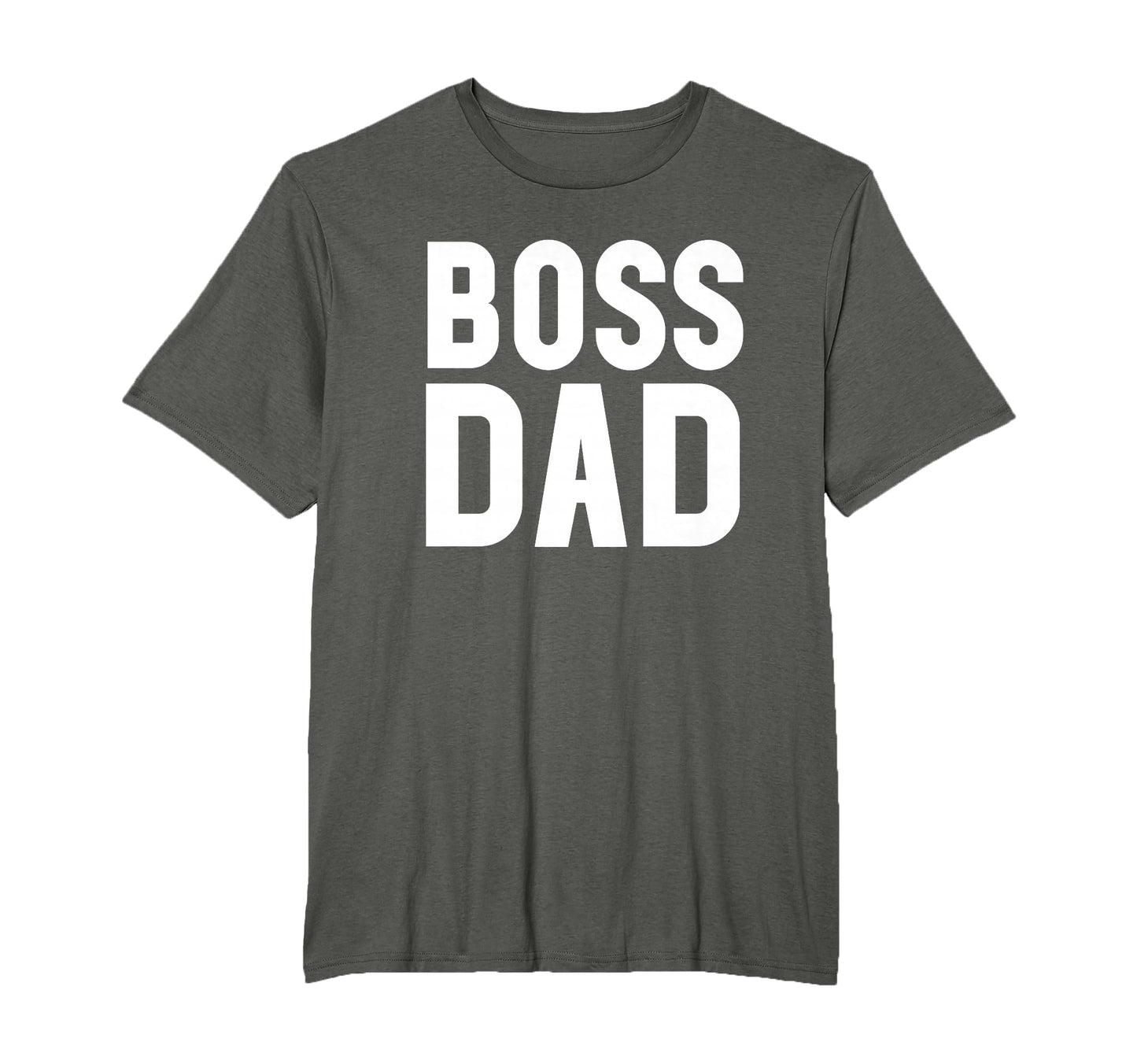 Boss Dad Dad Boss Fathers Day Shirts T-Shirt - Minimalist Print Men Women - T-Shirt, Sweatshirt, Hoodie