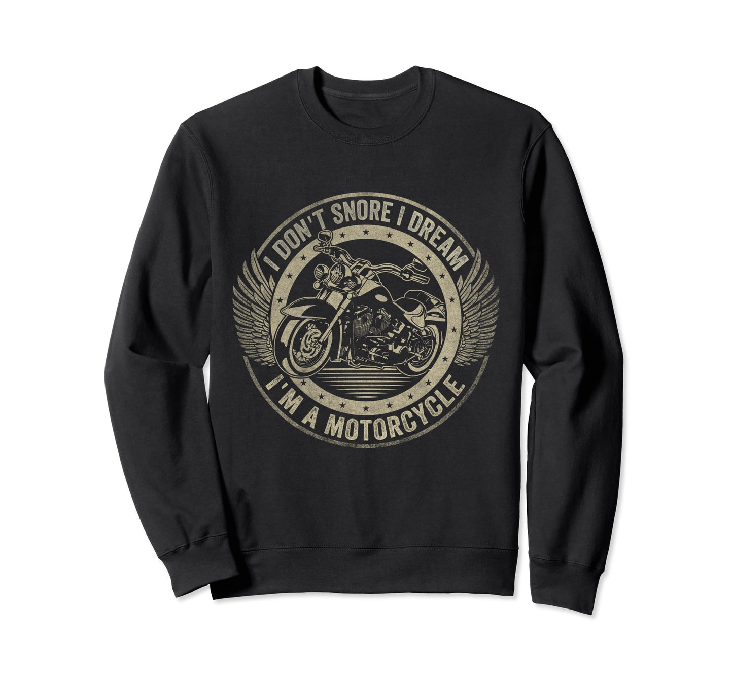 Funny Motorcycle Dad Biker Sweatshirt - Graphic Print for Adults - T-Shirt, Sweatshirt, Hoodie