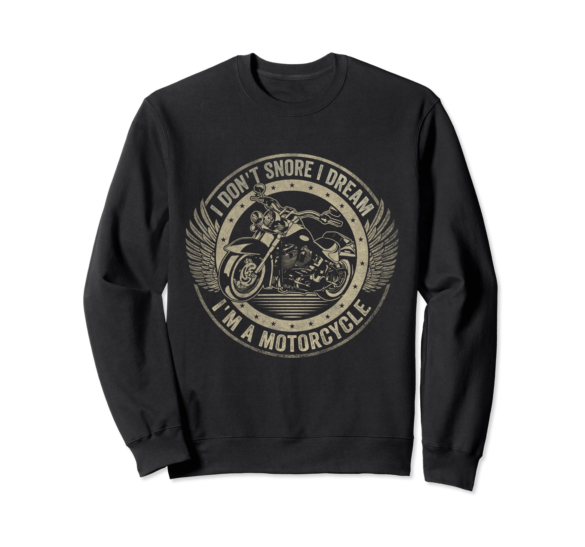 Funny Motorcycle Dad Biker Sweatshirt - Graphic Print for Adults - T-Shirt, Sweatshirt, Hoodie