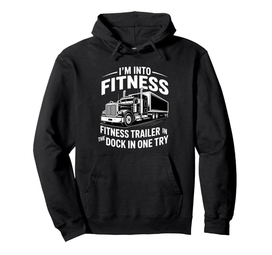 Best Truck Driver Art Dad Trucking Cdl Hoodie - Trendy Graphic Men Women - T-Shirt, Sweatshirt, Hoodie