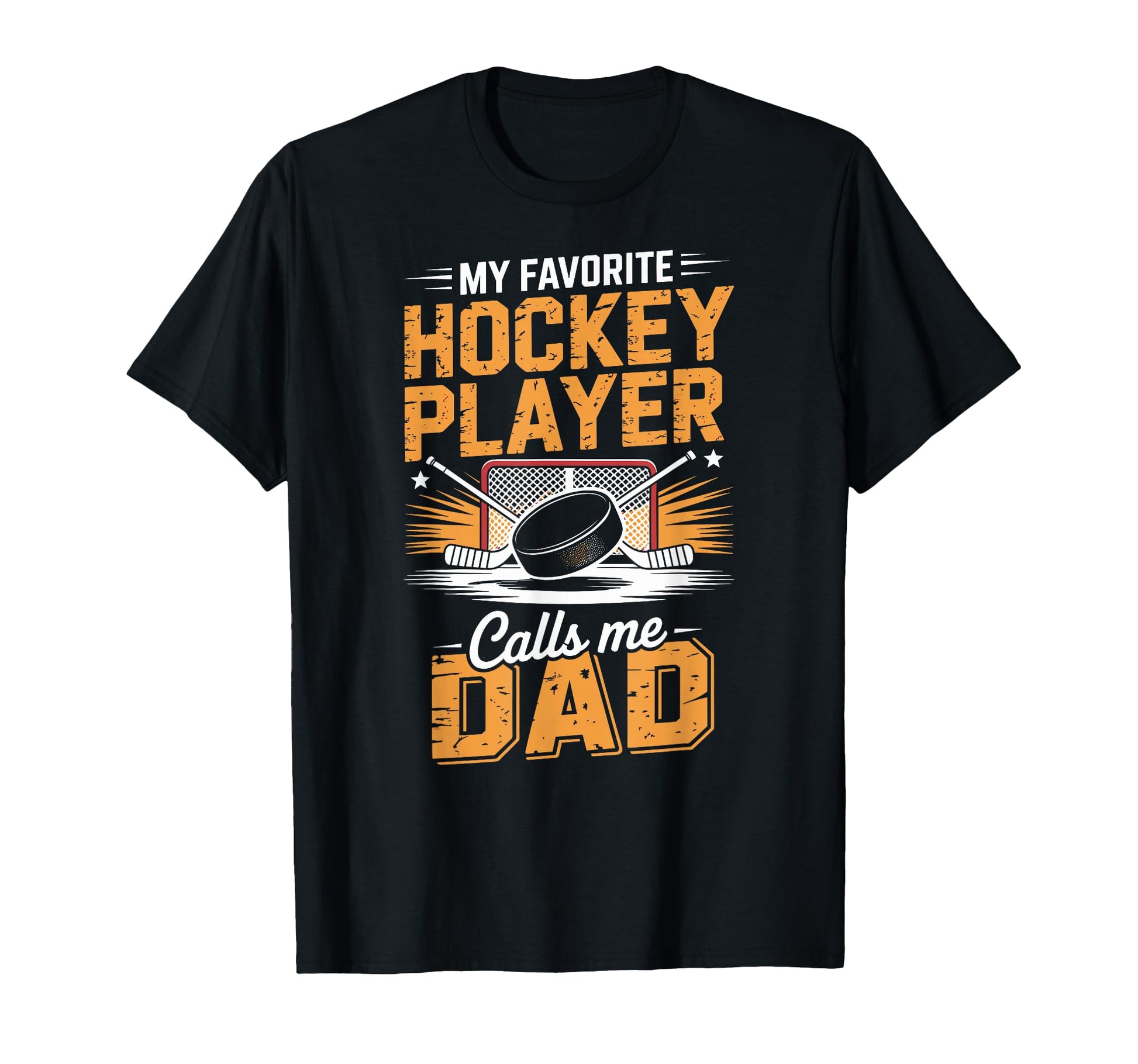 My Favorite Ice Hockey Player Calls Me T-Shirt - Fun Novelty Design Unisex - T-Shirt, Sweatshirt, Hoodie