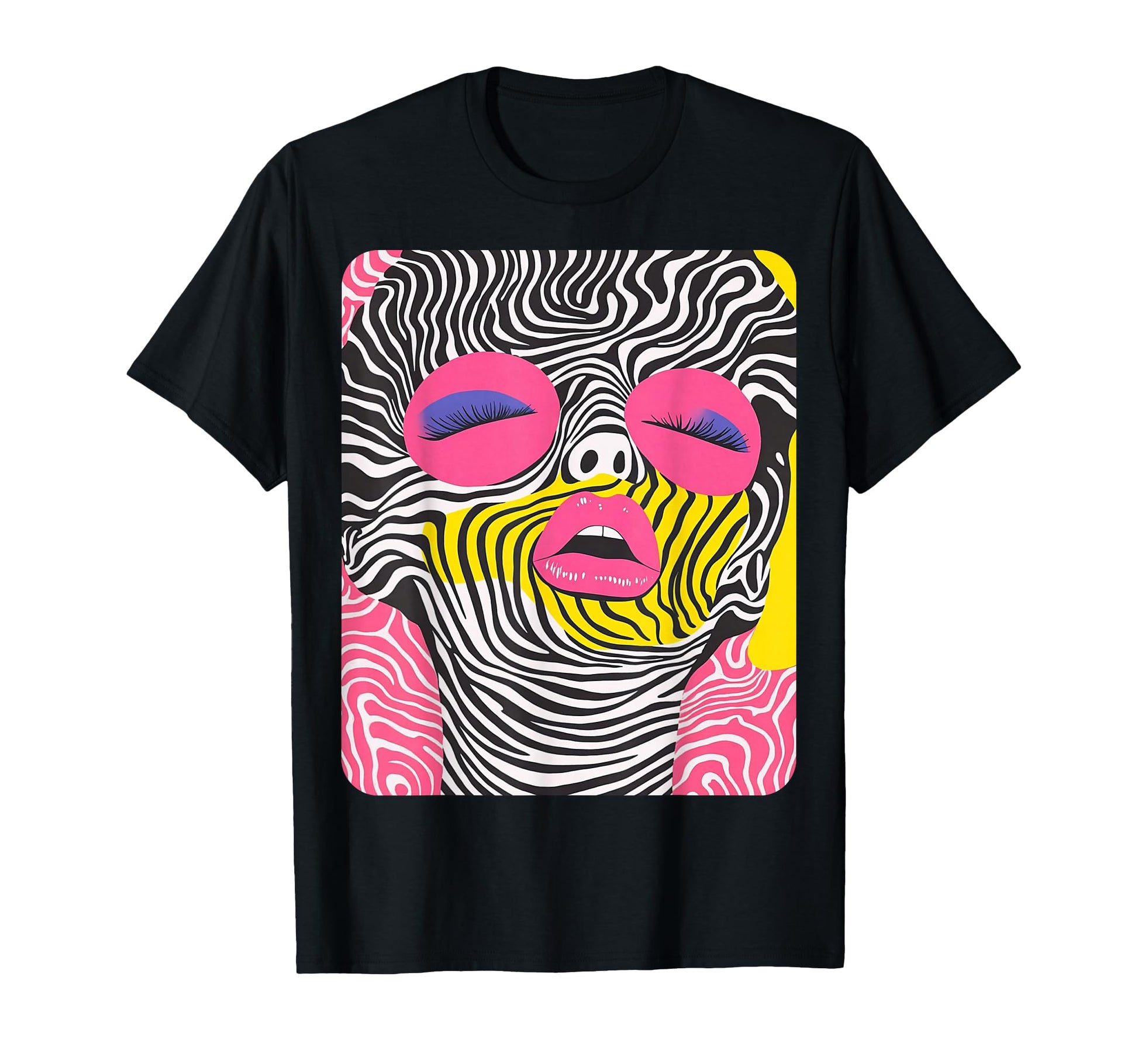 Pop Art Womens T-Shirt - Custom Art Print for Adults - T-Shirt, Sweatshirt, Hoodie