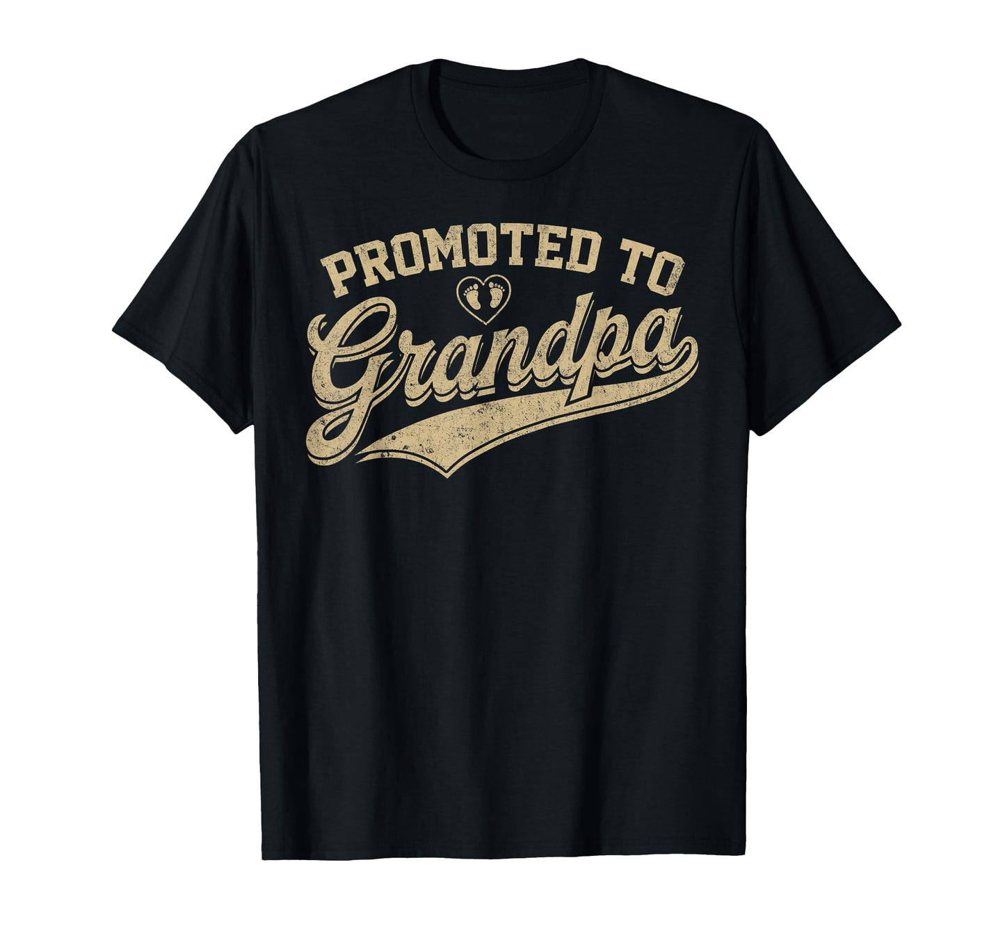 Mens Promoted To Grandpa Grandparents T-Shirt - Custom Art Print Men Women - T-Shirt, Sweatshirt, Hoodie