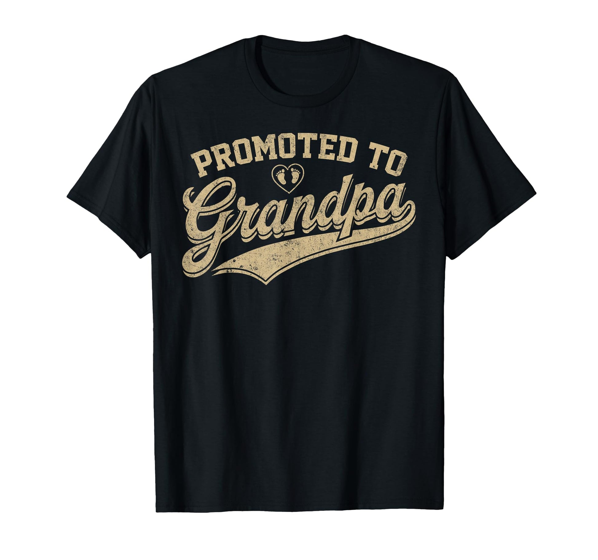 Mens Promoted To Grandpa Grandparents T-Shirt - Custom Art Print Men Women - T-Shirt, Sweatshirt, Hoodie