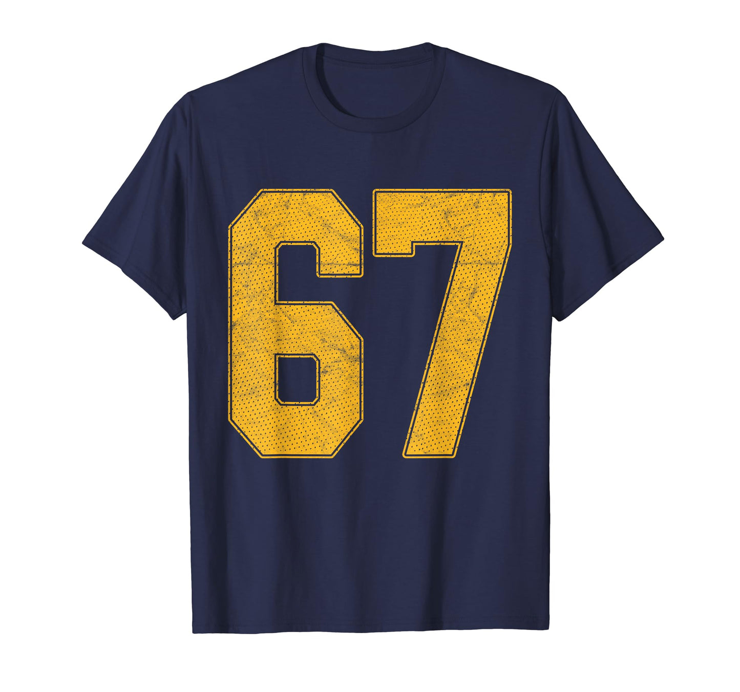 Number 67 Numbered Uniform Sports Team T-Shirt - Novelty Apparel Men Women - T-Shirt, Sweatshirt, Hoodie