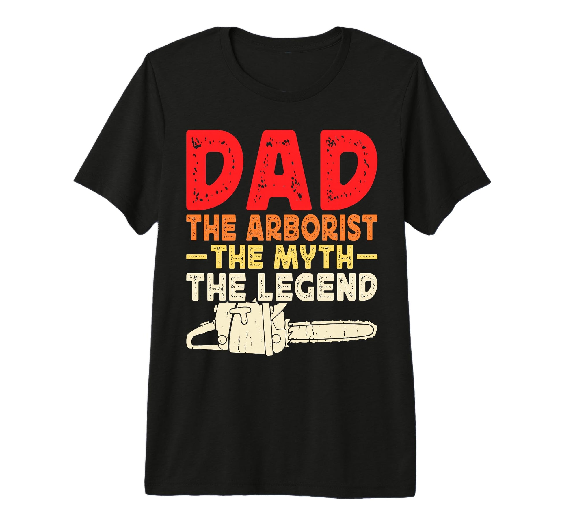 Dad Arborist Myth Legend Tri Blend T-Shirt - Aesthetic Graphic for Adults - T-Shirt, Sweatshirt, Hoodie