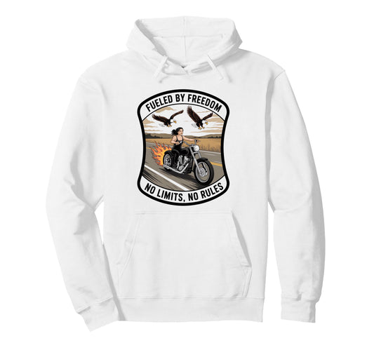 Biker Motorbiker Motorcyclist Dirt Bike Hoodie - Novelty Apparel Men Women - T-Shirt, Sweatshirt, Hoodie