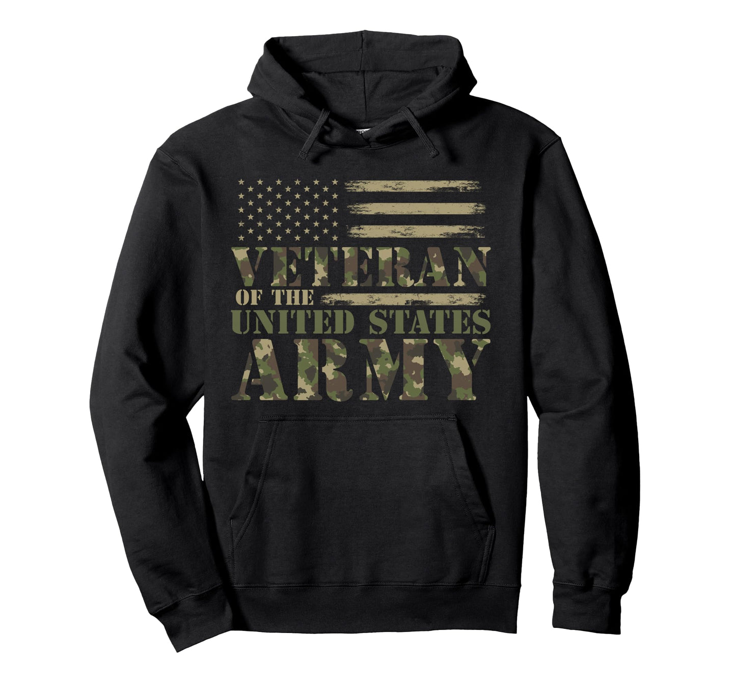 Veteran United States Army Camouflage Us Hoodie - Trendy Graphic Unisex - T-Shirt, Sweatshirt, Hoodie