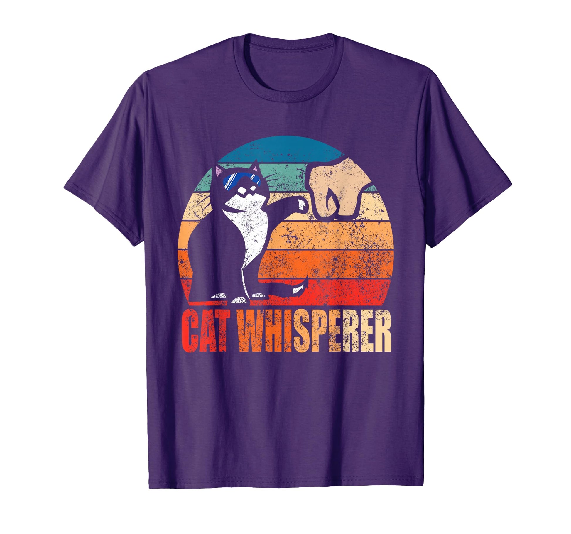 Funny Best Cat Whisperer Fist Bump T-Shirt - Fun Novelty Design Men Women - T-Shirt, Sweatshirt, Hoodie