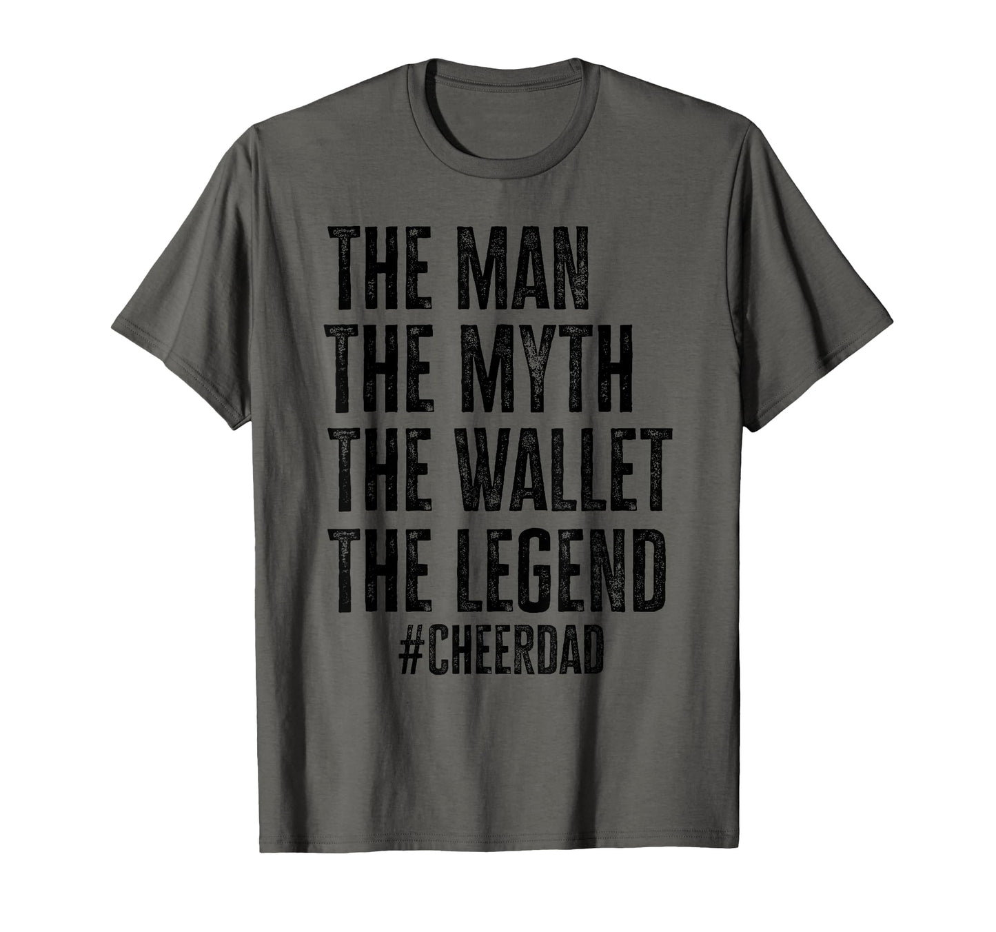 Funny Myth Wallet Legend Cheer Dad T-Shirt - Casual Everyday Wear Men Women - T-Shirt, Sweatshirt, Hoodie