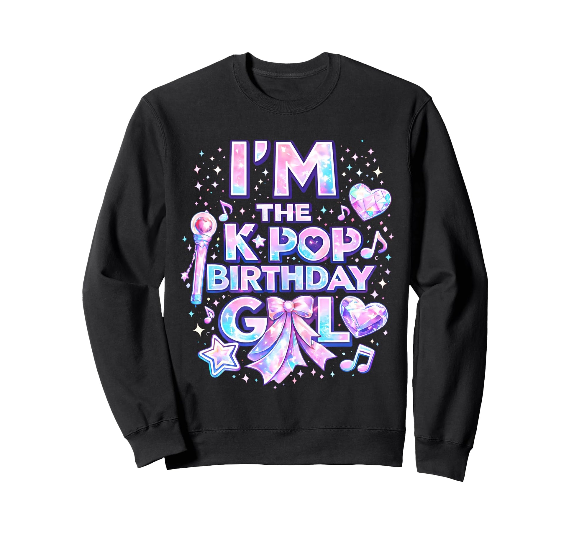 Im K Pop Birthday Korean Music Music Sweatshirt - Trendy Graphic Men Women - T-Shirt, Sweatshirt, Hoodie