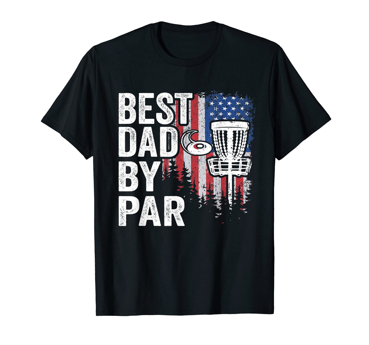 Mens Us American Flag Disc Golf T-Shirt - Streetwear Style for Adults - T-Shirt, Sweatshirt, Hoodie
