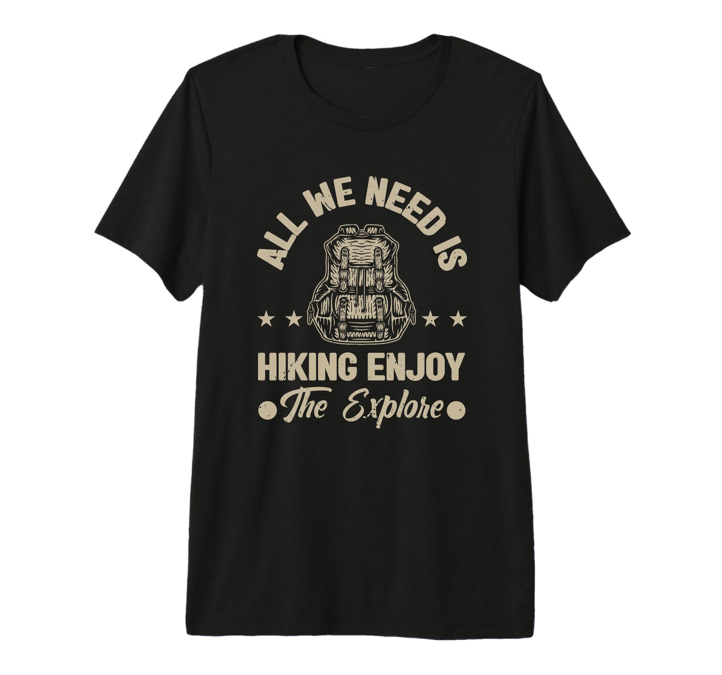 Hiking Lover Mountain Climbing Mountaineer T-Shirt - Graphic Print Unisex - T-Shirt, Sweatshirt, Hoodie