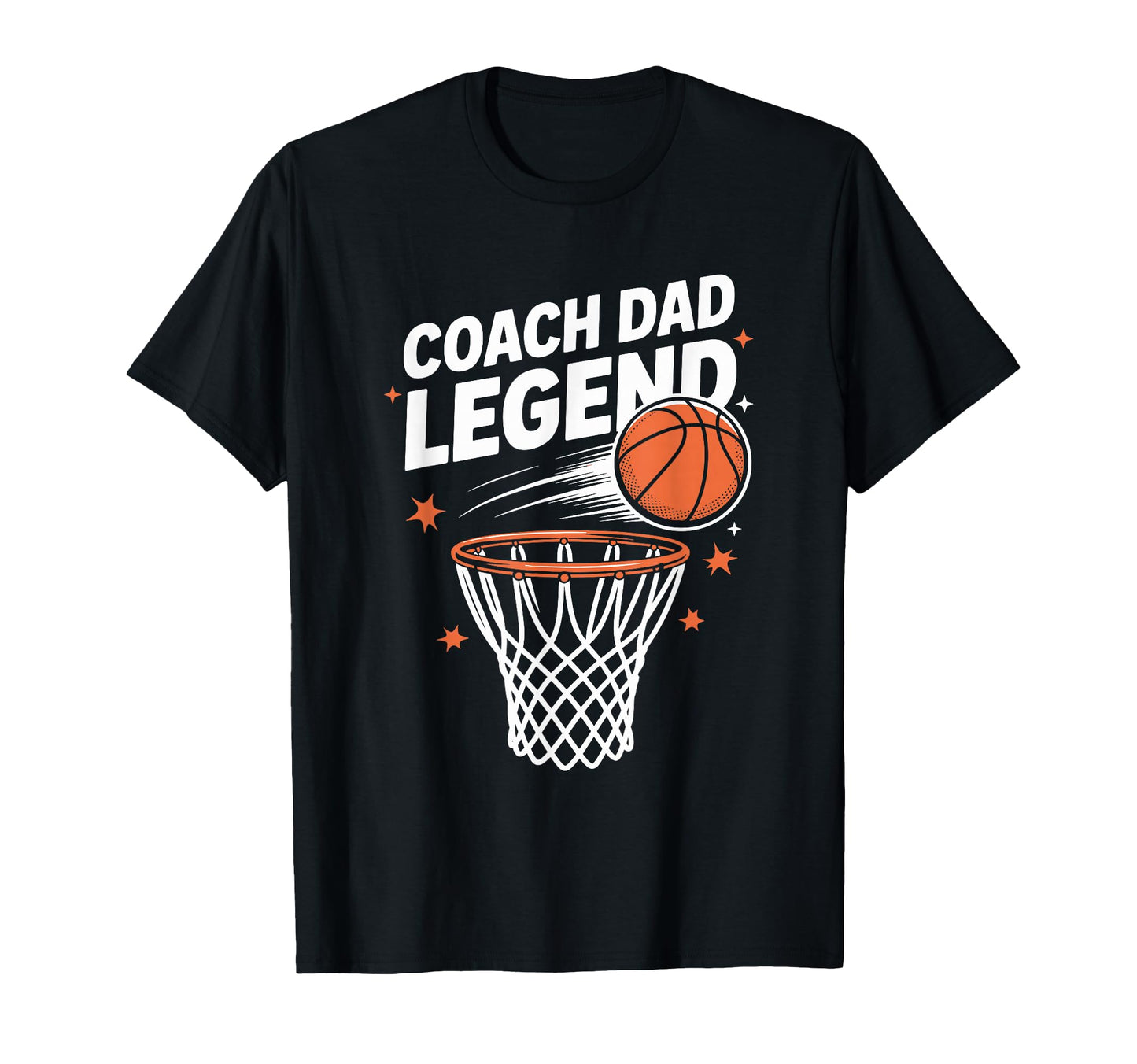 Coach Dad Legend Basketball Player T-Shirt - Aesthetic Graphic Men Women - T-Shirt, Sweatshirt, Hoodie