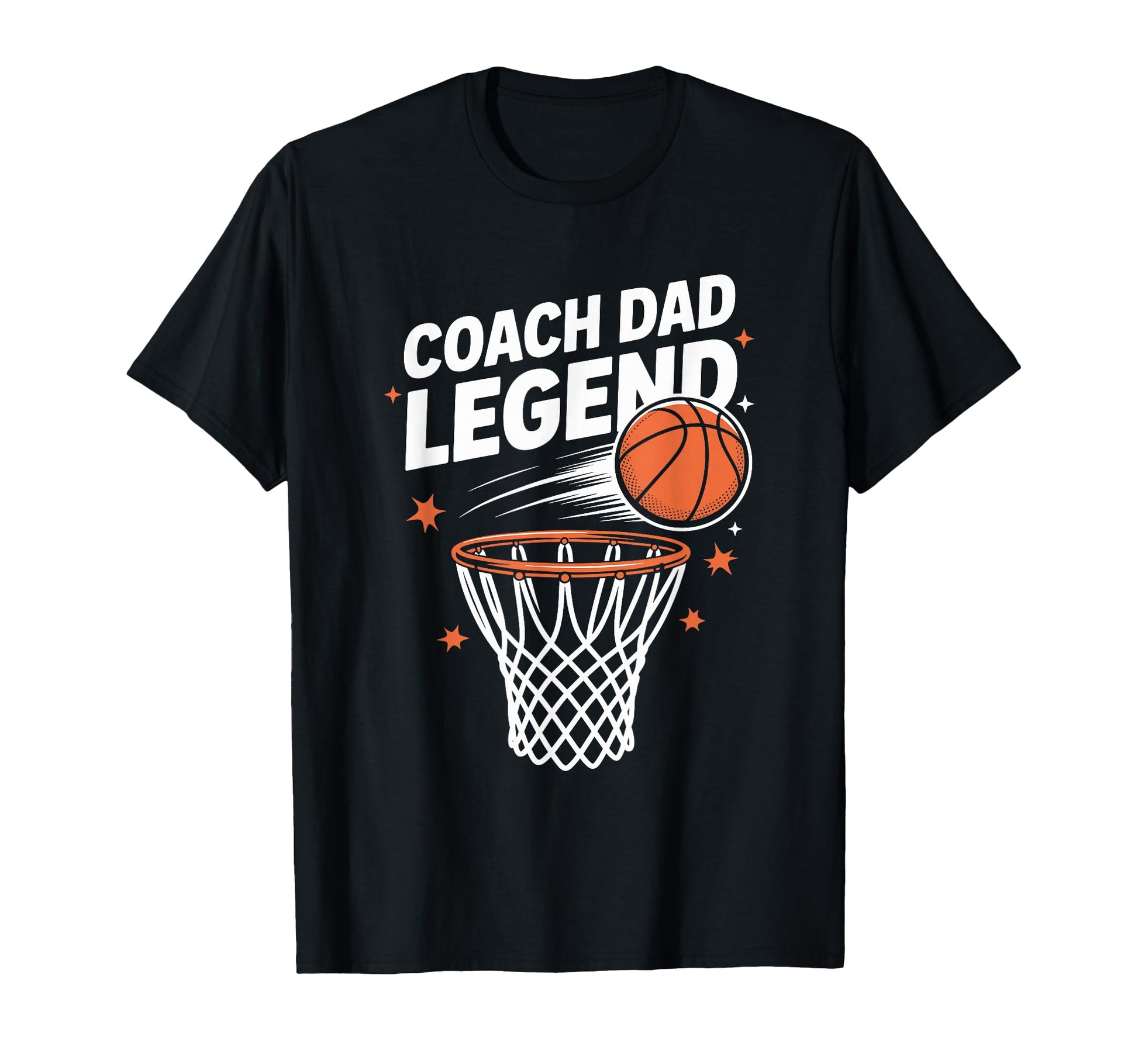 Coach Dad Legend Basketball Player T-Shirt - Aesthetic Graphic Men Women - T-Shirt, Sweatshirt, Hoodie