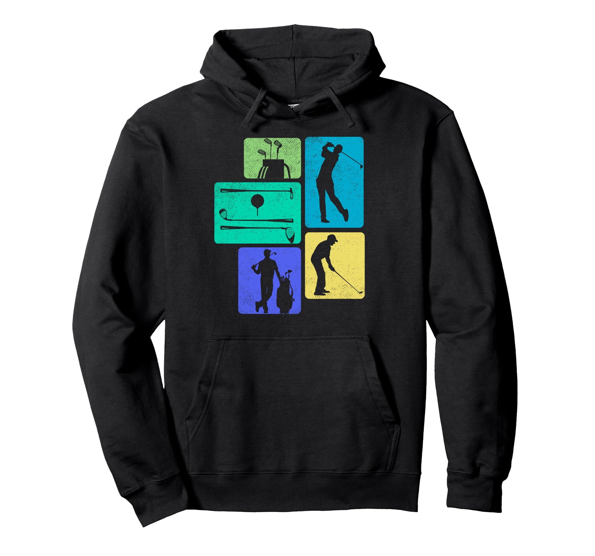 Golf Players Vibes Golfer Golfing Hoodie - Aesthetic Graphic for Adults - T-Shirt, Sweatshirt, Hoodie