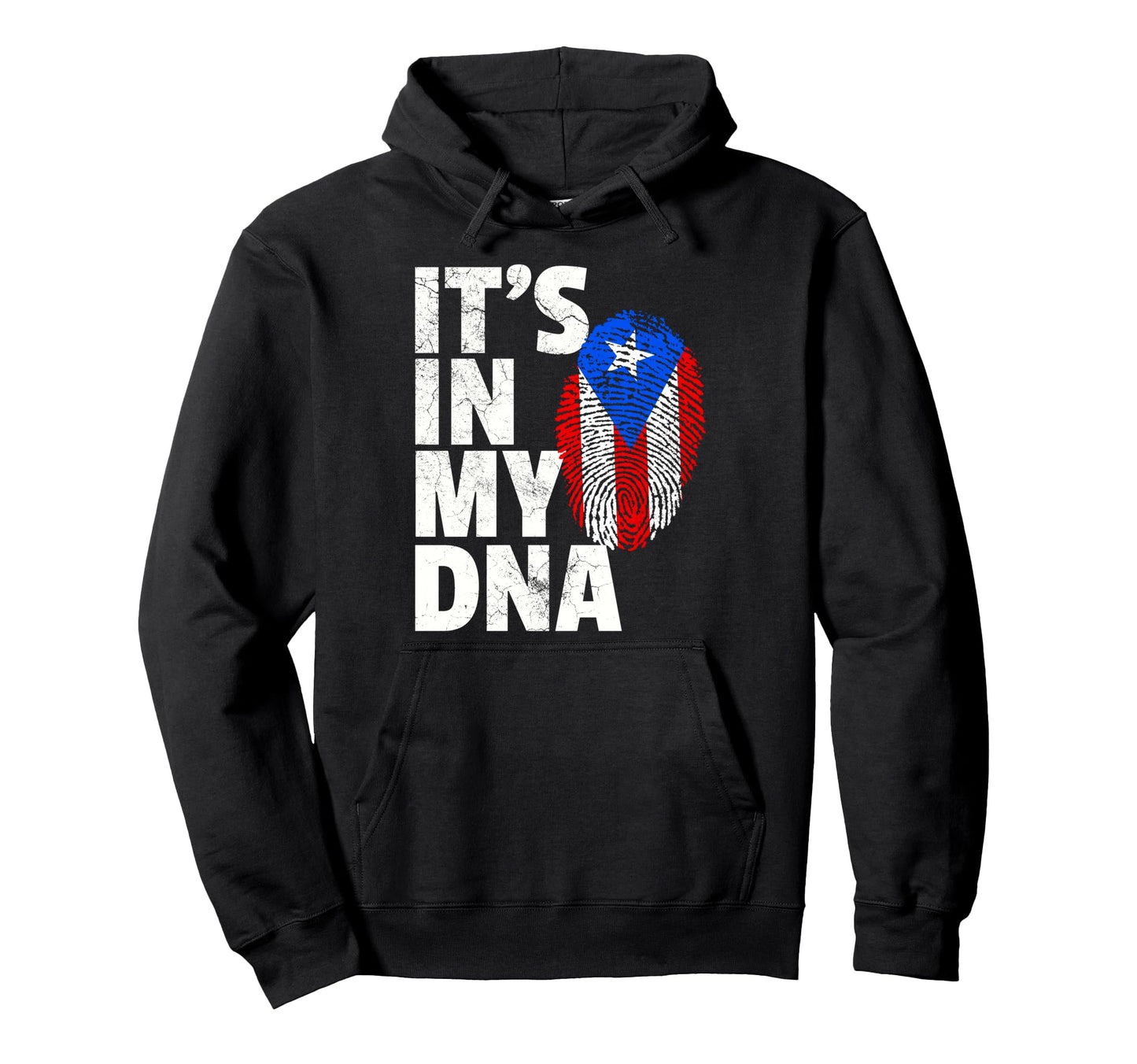 Its My Dna Puerto Rico Rican Flag Gift Hoodie - Graphic Print Unisex - T-Shirt, Sweatshirt, Hoodie