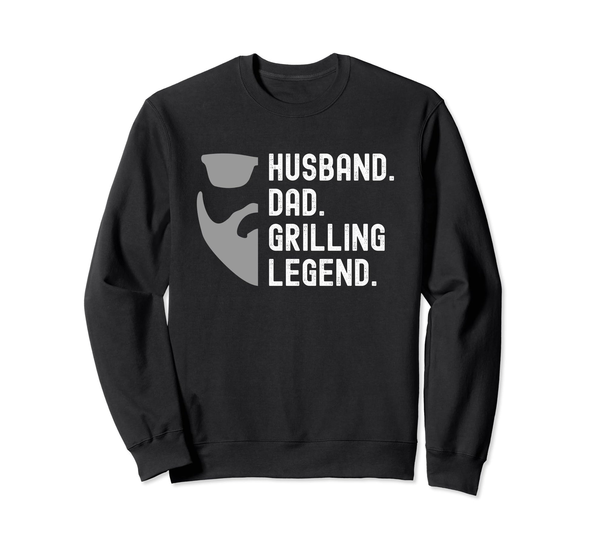 Husband Dad Grilling Legend Funny Bbq Sweatshirt - Custom Art Print Unisex - T-Shirt, Sweatshirt, Hoodie