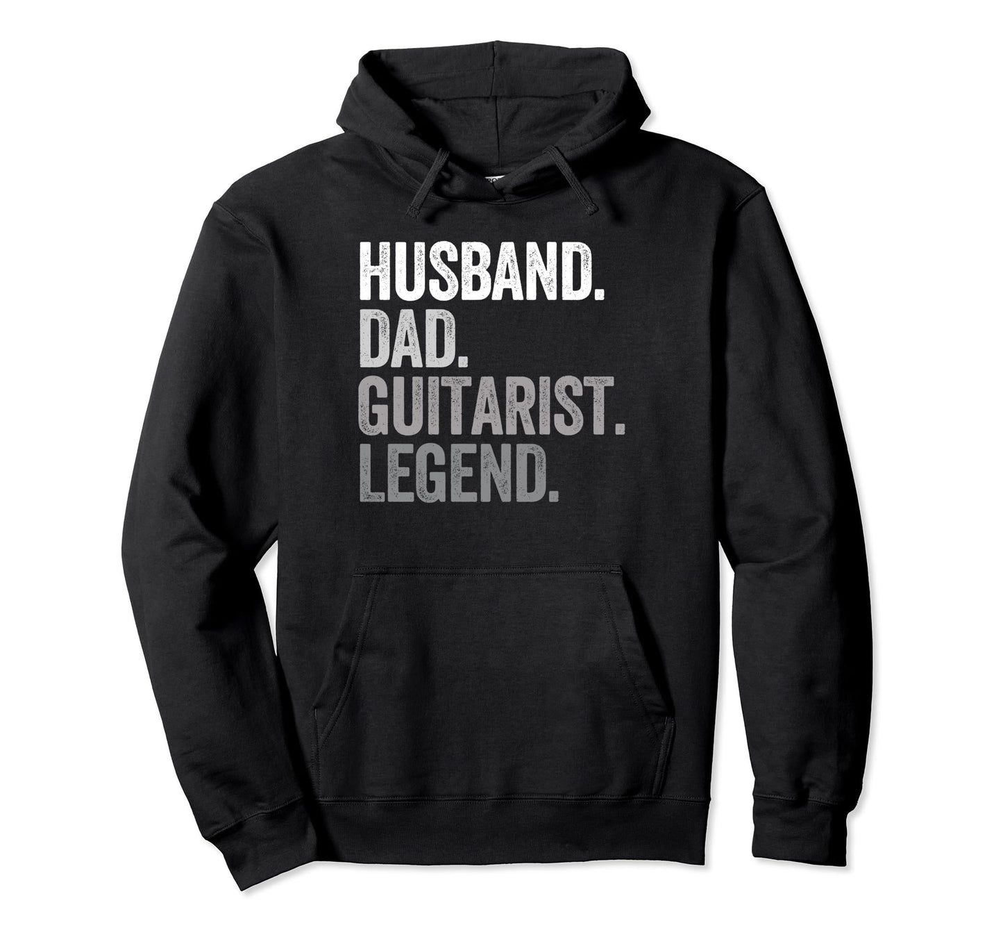 Husband Dad Guitarist Funny Guitar Hoodie - Streetwear Style for Adults - T-Shirt, Sweatshirt, Hoodie