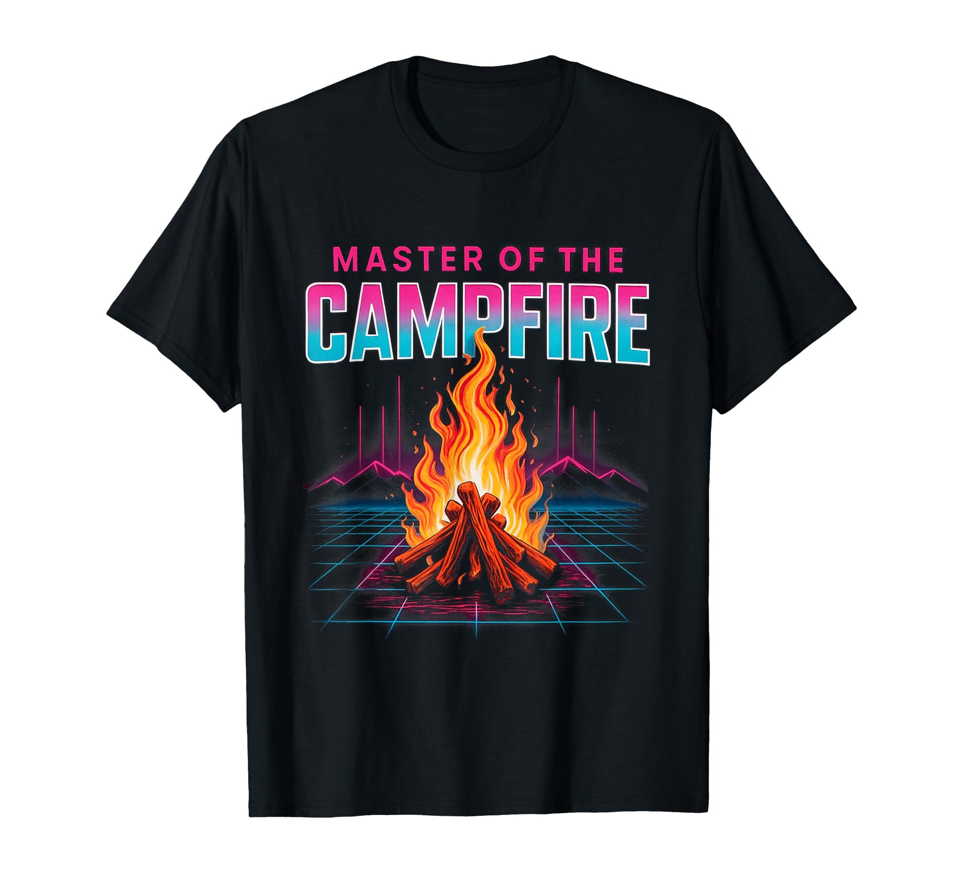 Campfire King Dad Outdoor Camping Gift T-Shirt - Streetwear Style Men Women - T-Shirt, Sweatshirt, Hoodie