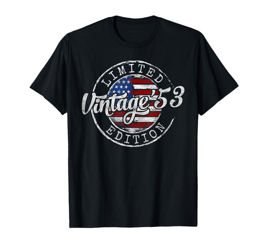 1953 Stamp 73Rd Birthday Gift 73 T-Shirt - Casual Everyday Wear for Adults - T-Shirt, Sweatshirt, Hoodie
