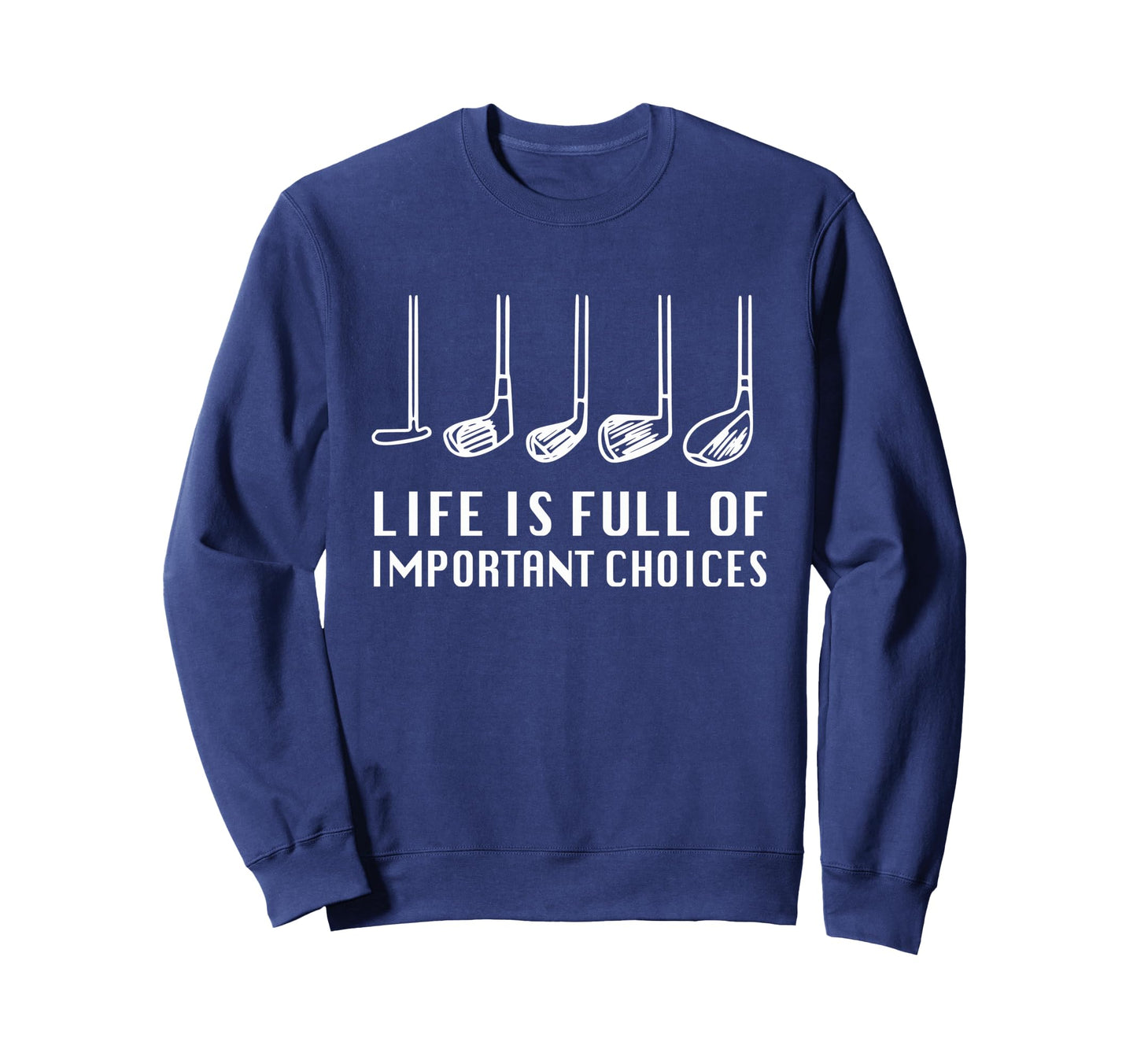 Funny Life Is Full Important Sweatshirt - Aesthetic Graphic for Adults - T-Shirt, Sweatshirt, Hoodie