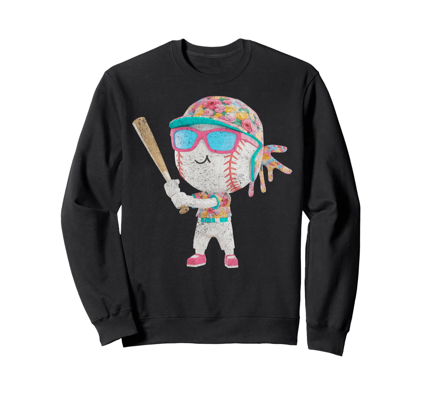 Baseball Drip Gamer Gifts T-Shirt - Streetwear Style for Adults - T-Shirt, Sweatshirt, Hoodie