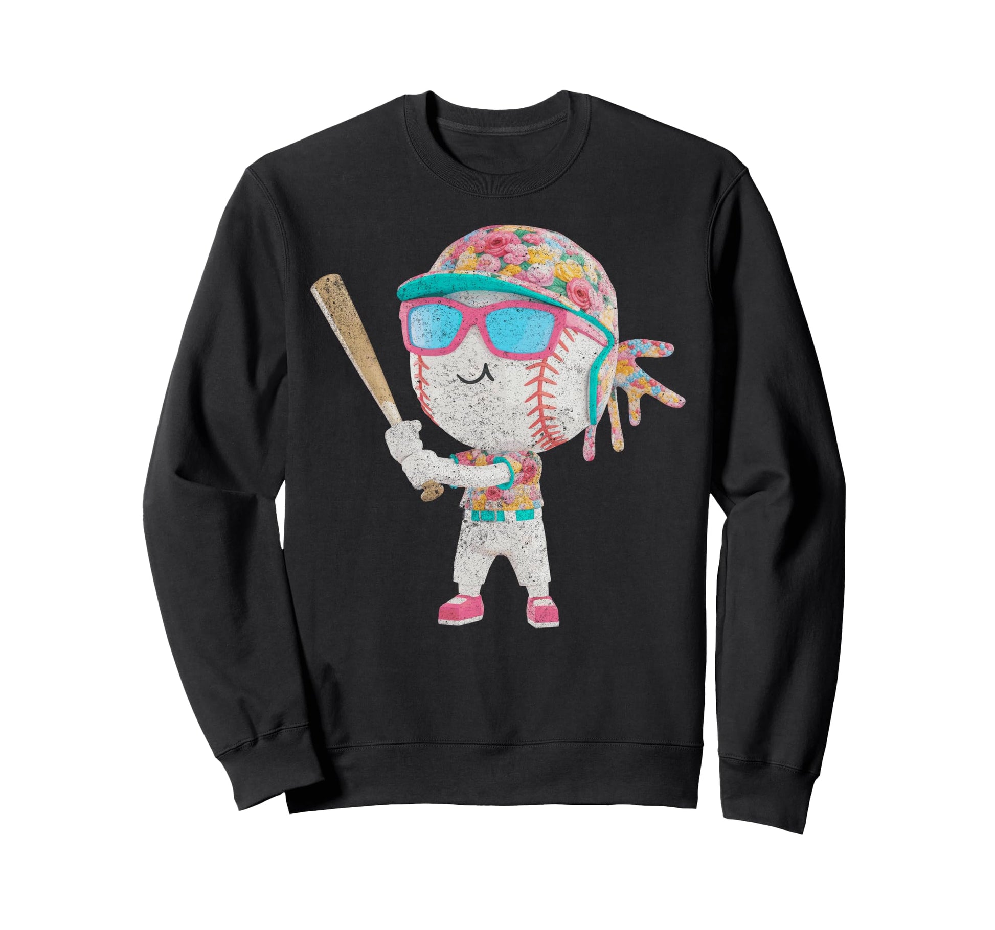 Baseball Drip Gamer Gifts T-Shirt - Streetwear Style for Adults - T-Shirt, Sweatshirt, Hoodie